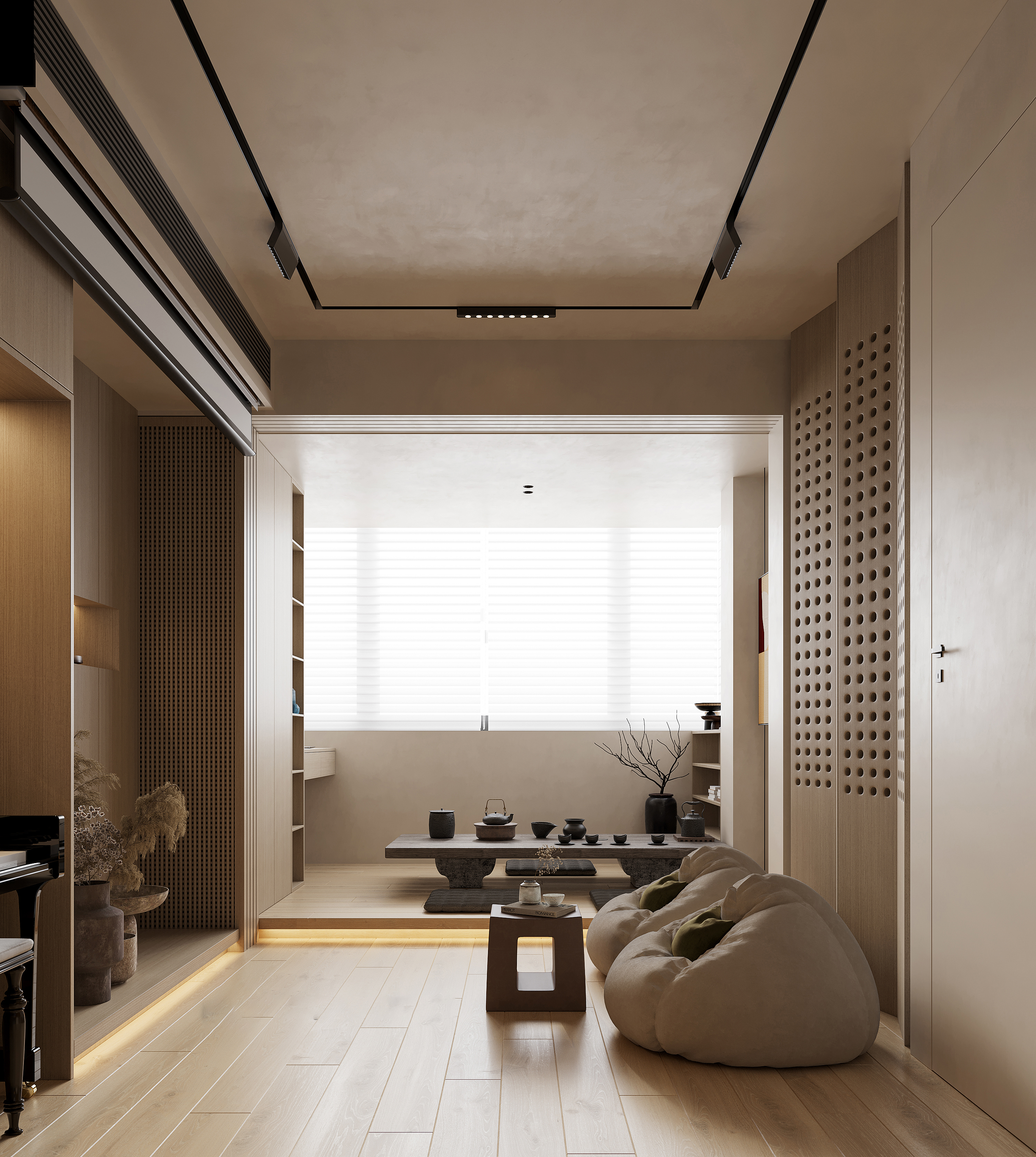 上海小户型案例丨中国上海丨 D-Young Vision东杨视觉-2