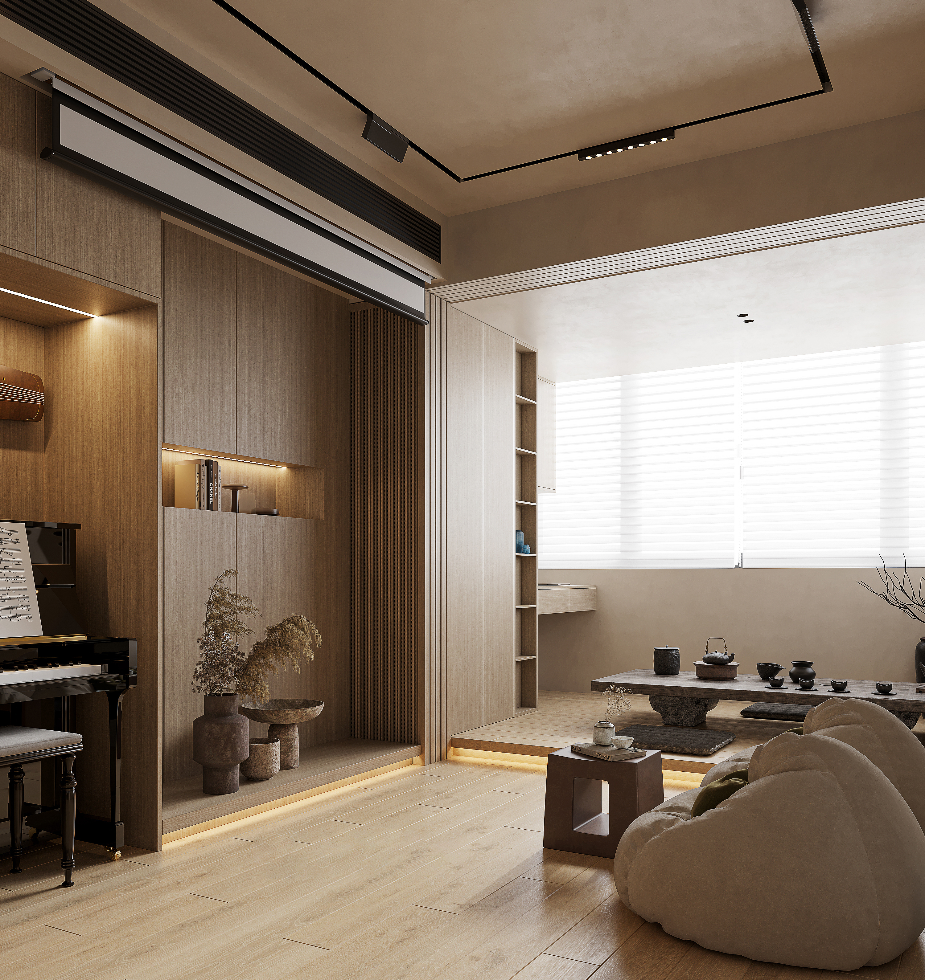 上海小户型案例丨中国上海丨 D-Young Vision东杨视觉-4