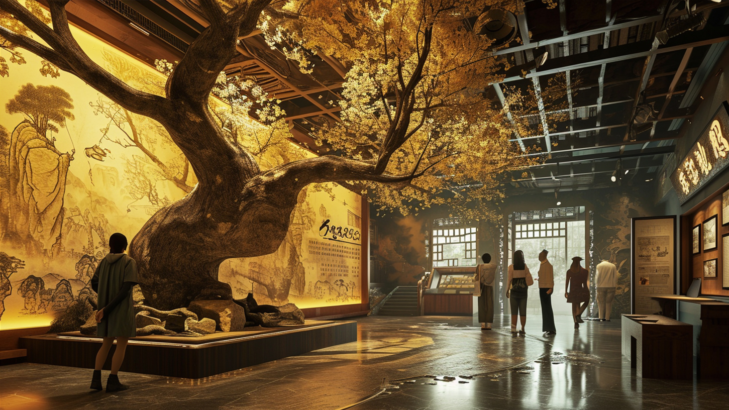 【金叶古木·墨香药韵】——探秘岭南中医药文化博物馆丨中国广州丨胡曰曰-11