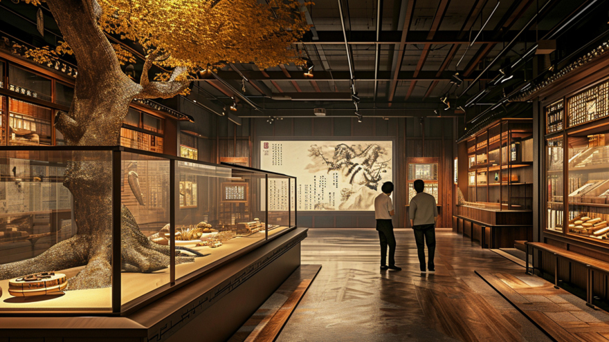 【金叶古木·墨香药韵】——探秘岭南中医药文化博物馆丨中国广州丨胡曰曰-8