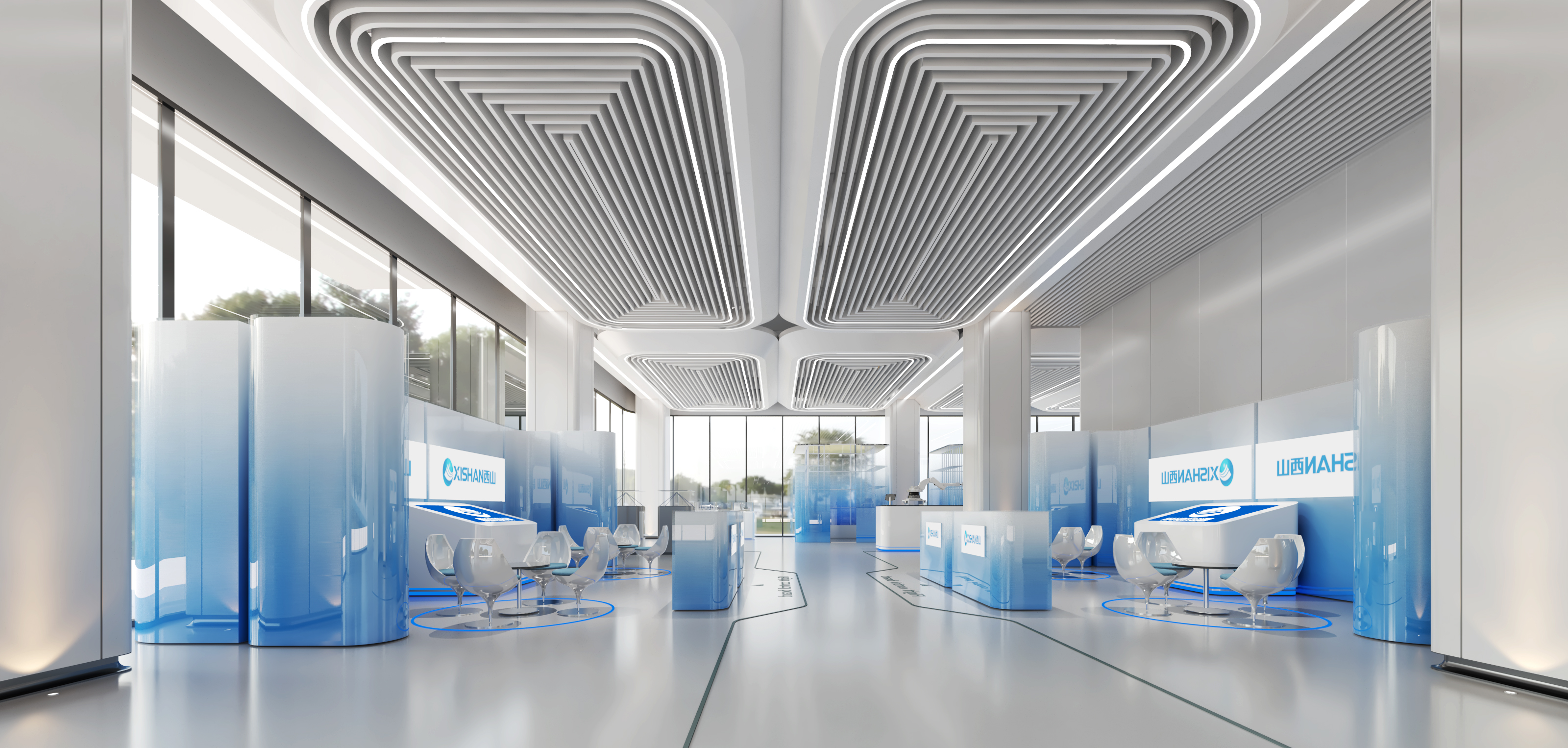 科技展厅丨中国重庆丨尹端室内设计-6