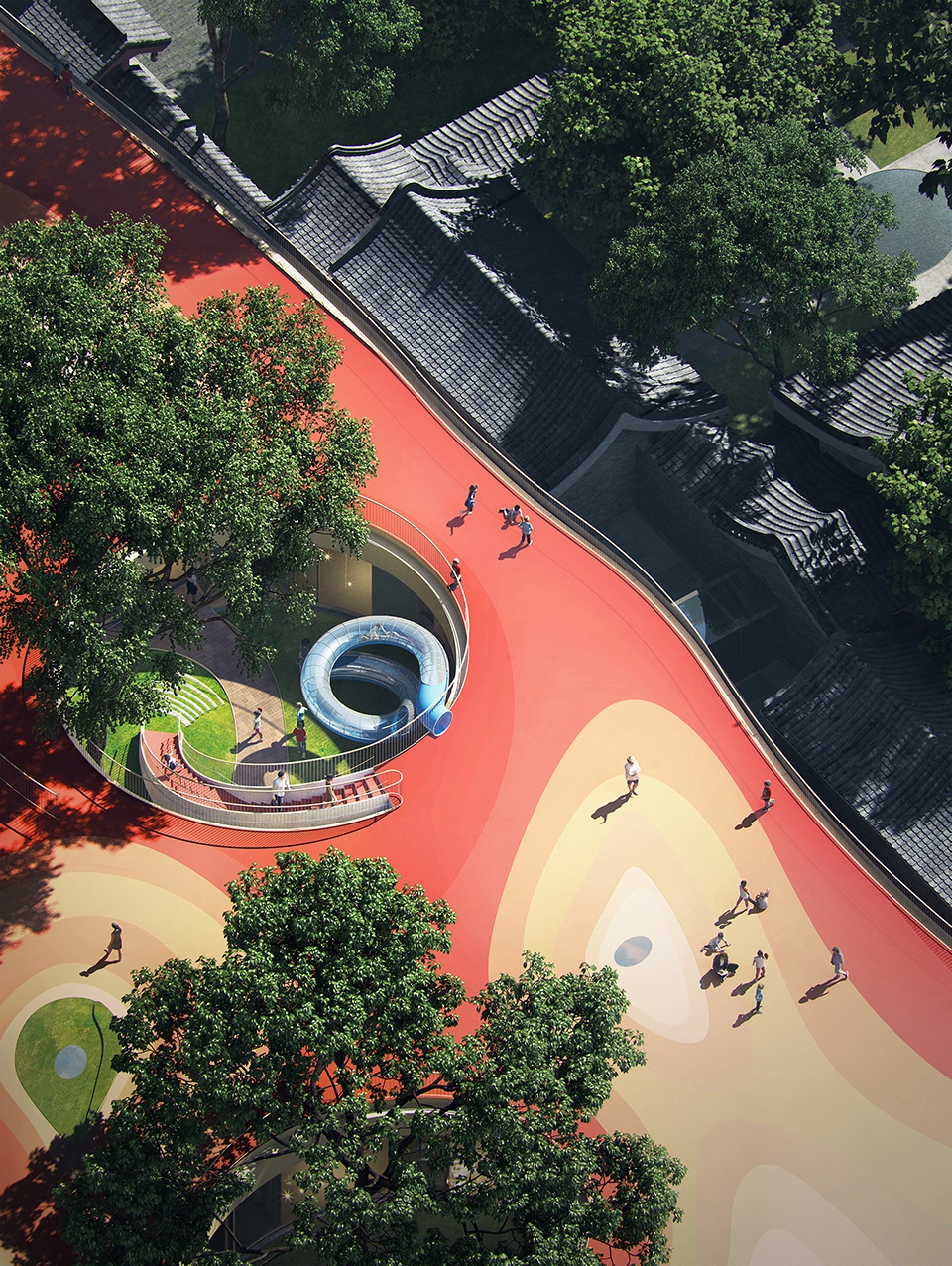 四合院幼儿园丨中国北京丨马岩松、党群、早野洋介-14