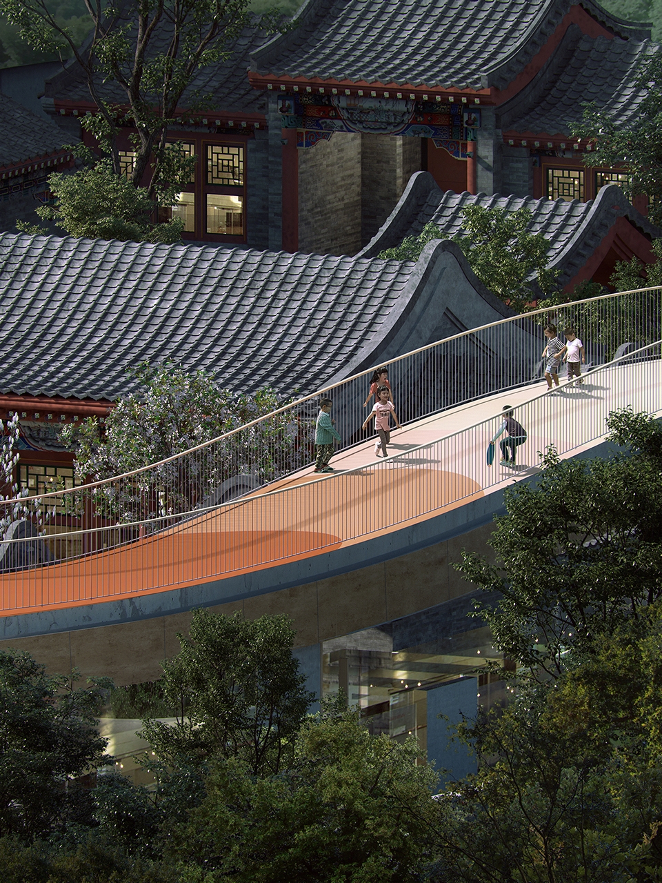 四合院幼儿园丨中国北京丨马岩松、党群、早野洋介-15