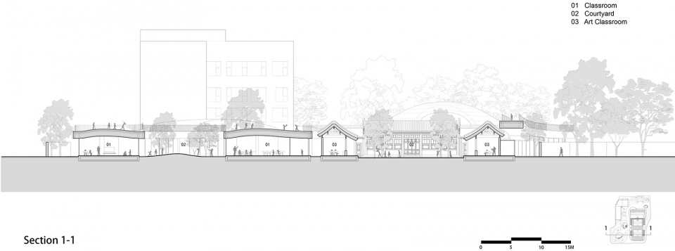 四合院幼儿园丨中国北京丨马岩松、党群、早野洋介-49
