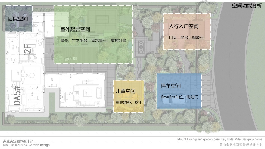 黄山金盆湾别墅 景观设计方案丨中国黄山丨荣盛实业园林景观设计部-5