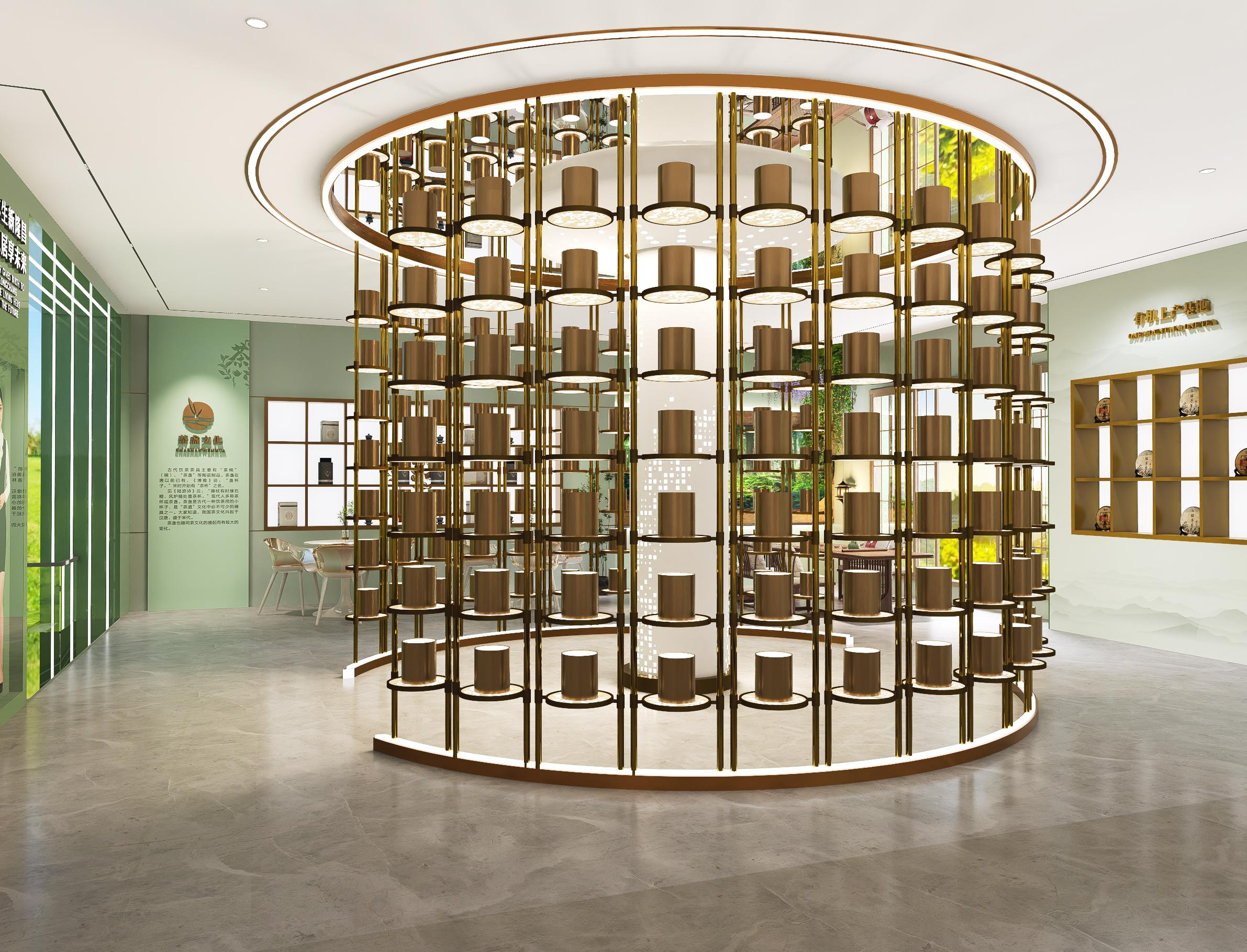 300平方平方米茶叶展厅设计丨中国成都丨胡芸梦-30