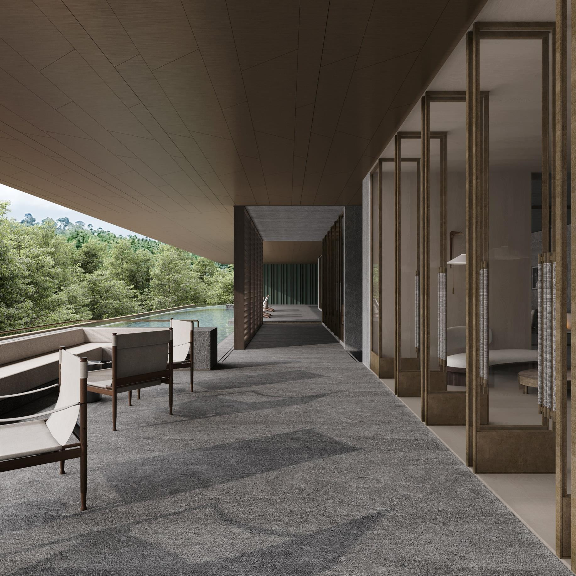 华润中央公园·悦府:城市丛林,山间结庐丨中国重庆丨无间设计-40