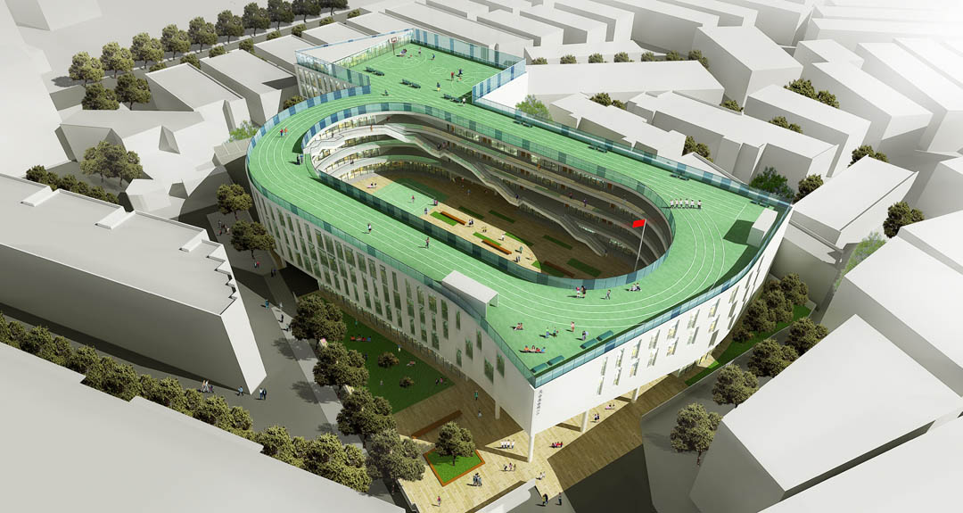 天台赤城二小学建筑丨中国台州丨零壹城市建筑事务所-4