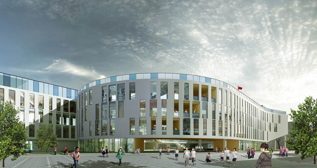 天台赤城二小学建筑丨中国台州丨零壹城市建筑事务所-1