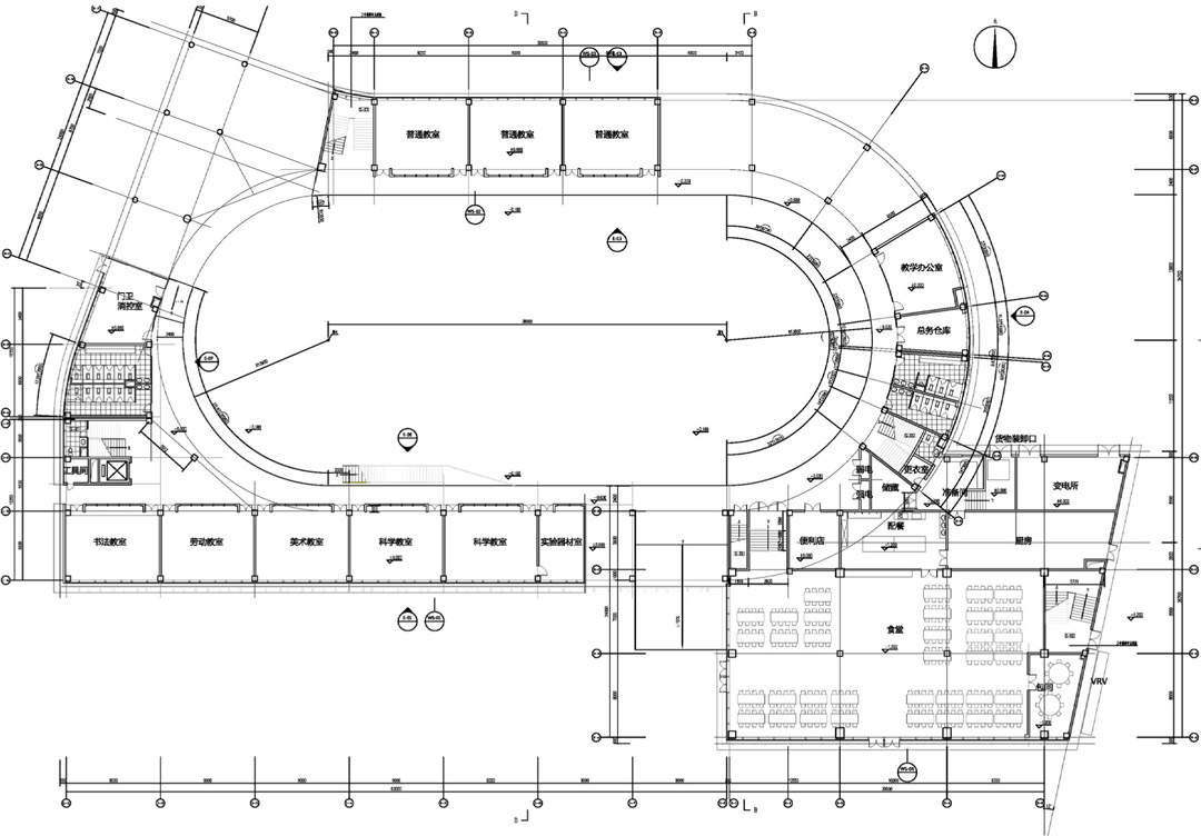 天台赤城二小学建筑丨中国台州丨零壹城市建筑事务所-10