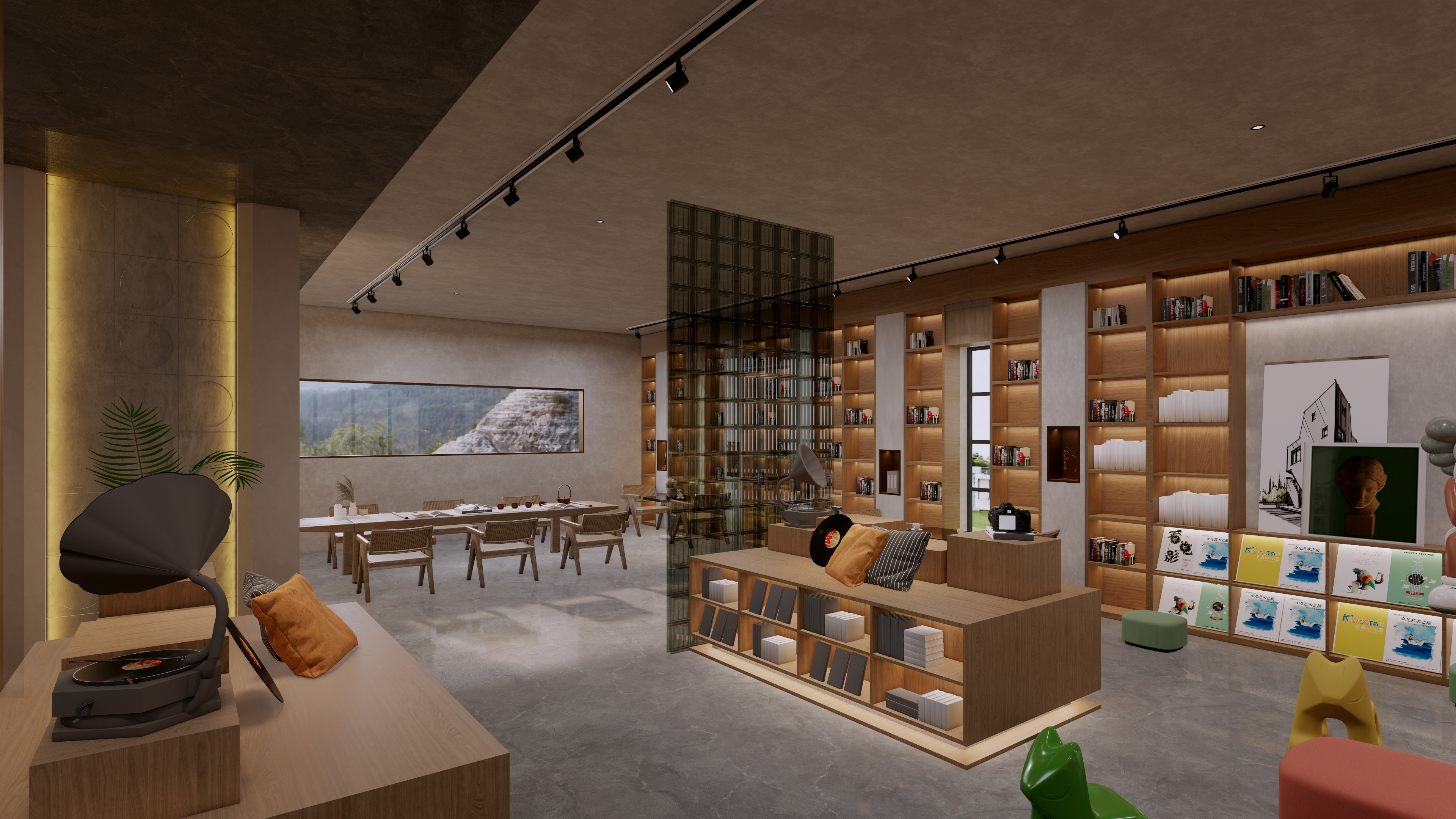 光影图书馆设计400平方米丨中国成都丨刘城宇-7