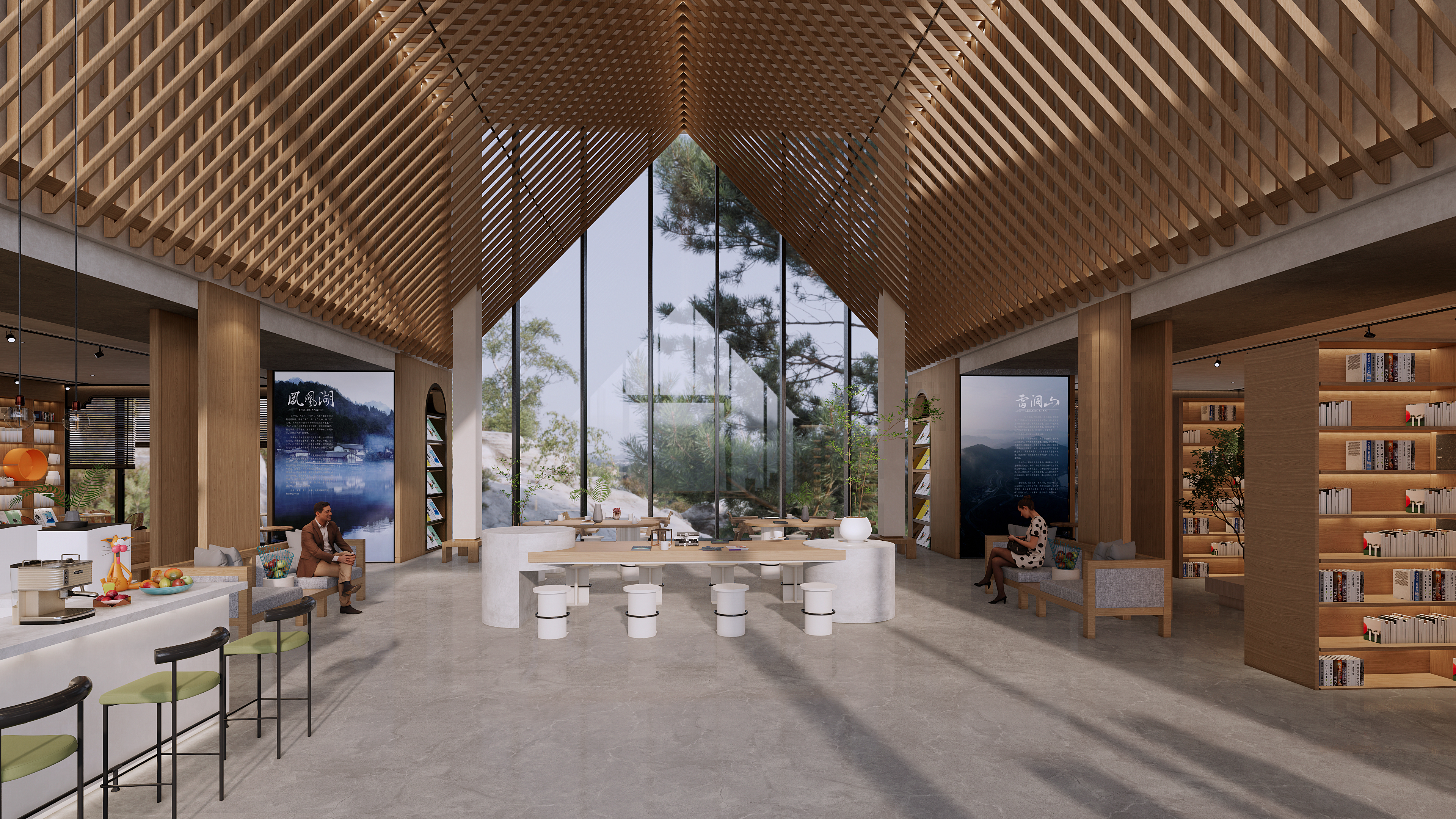 光影图书馆设计400平方米丨中国成都丨刘城宇-9