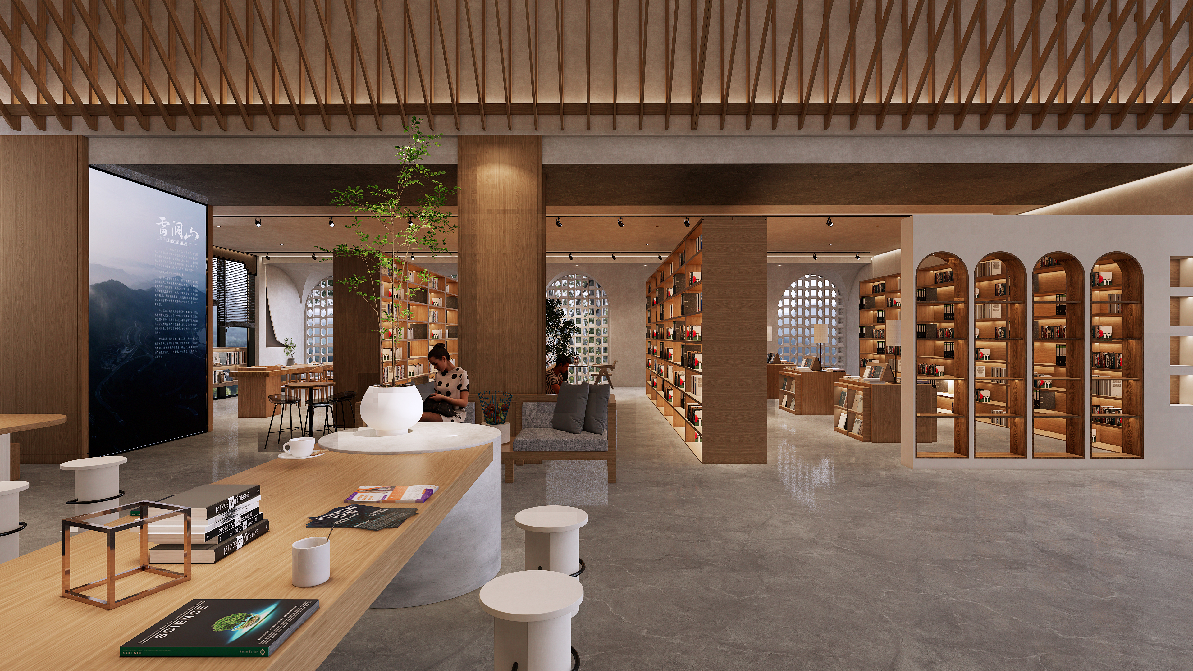 光影图书馆设计400平方米丨中国成都丨刘城宇-10