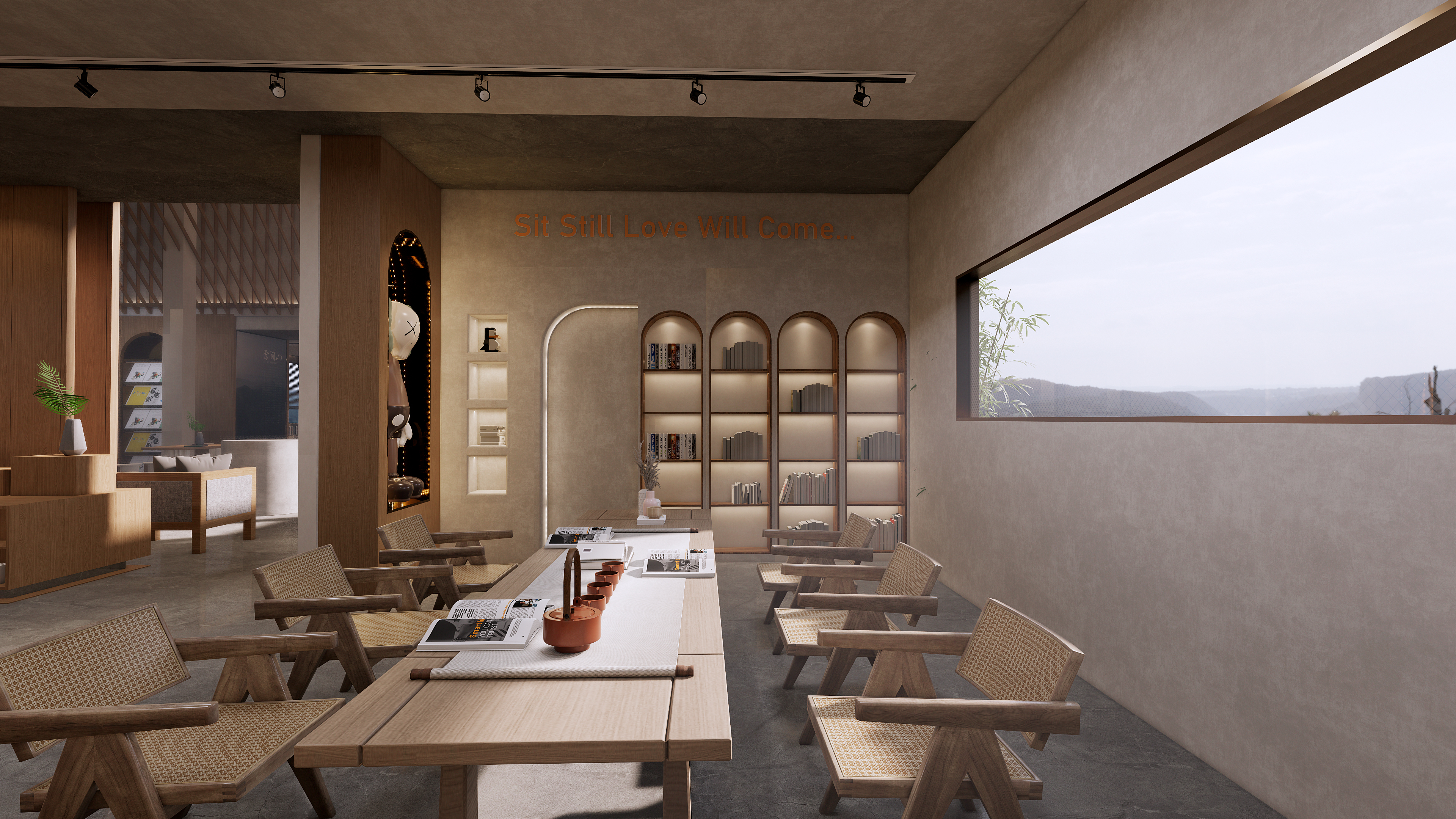 光影图书馆设计400平方米丨中国成都丨刘城宇-19