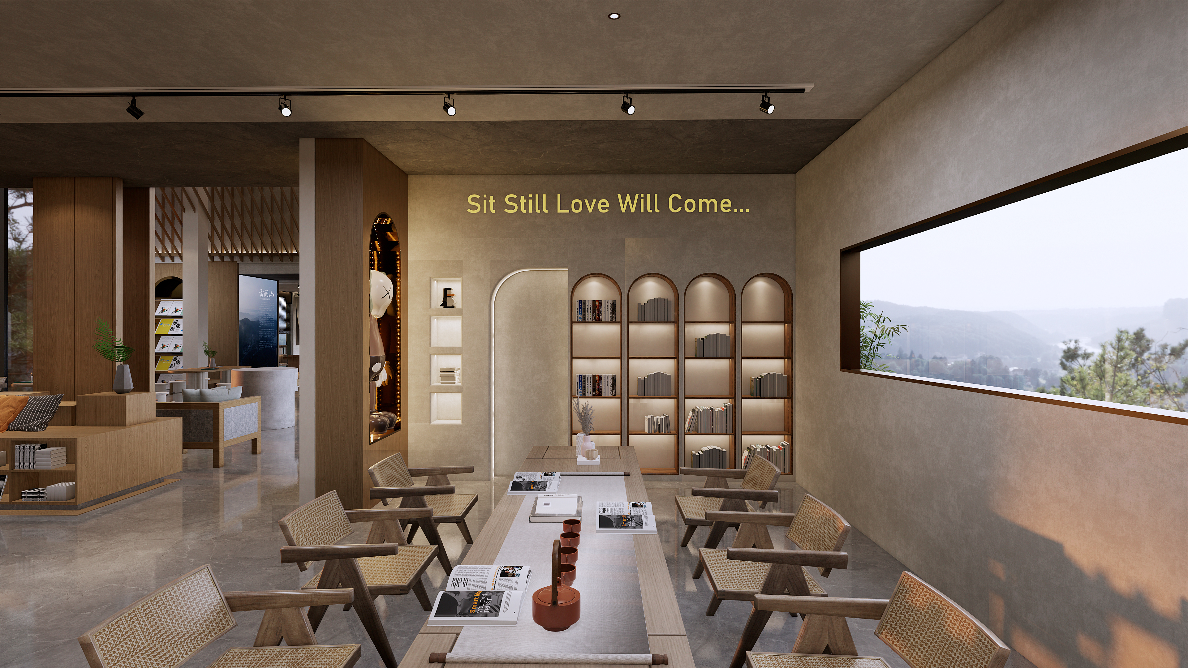 光影图书馆设计400平方米丨中国成都丨刘城宇-28