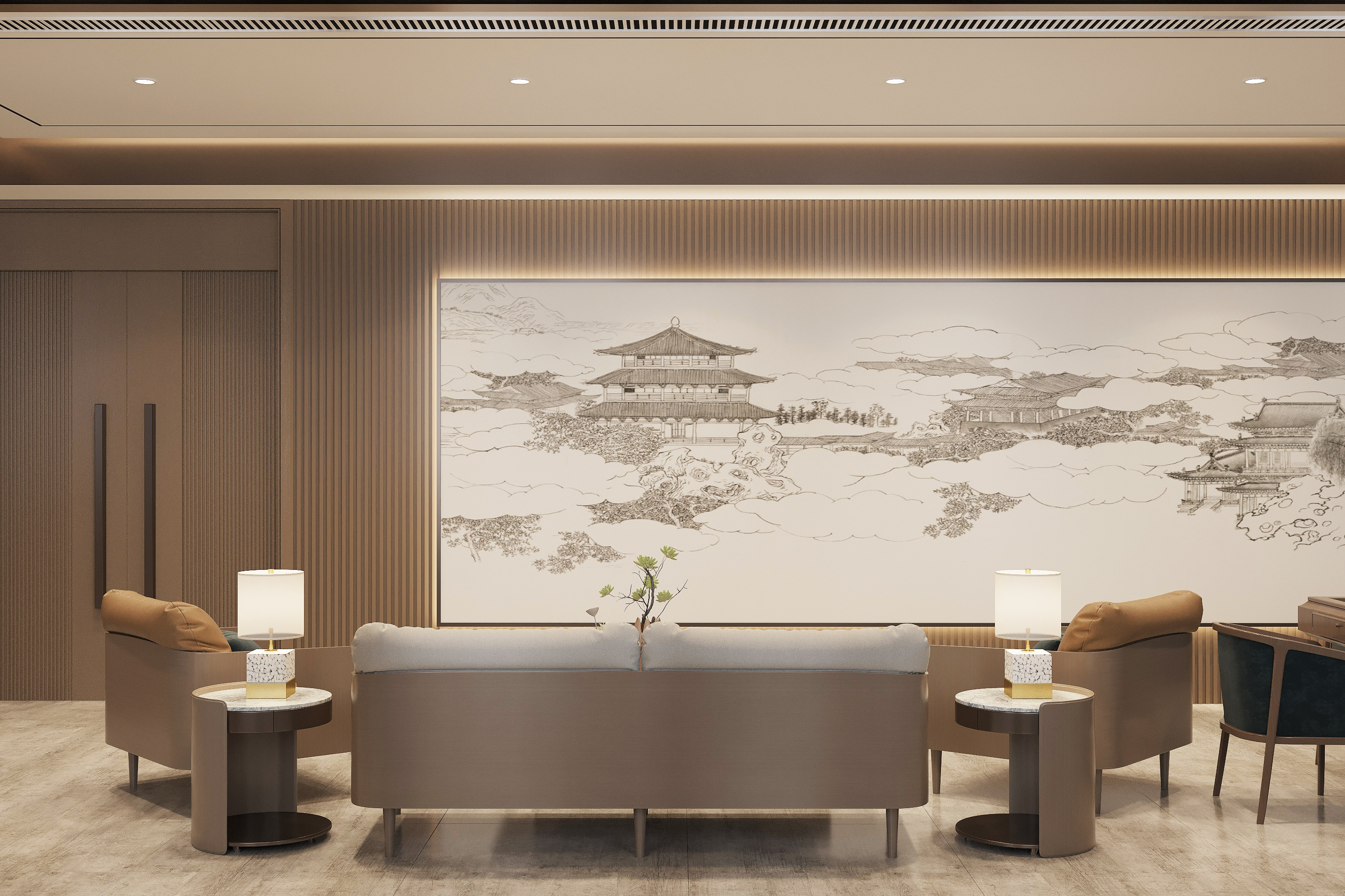 酒店会客套房空间丨中国太原丨王冉-5