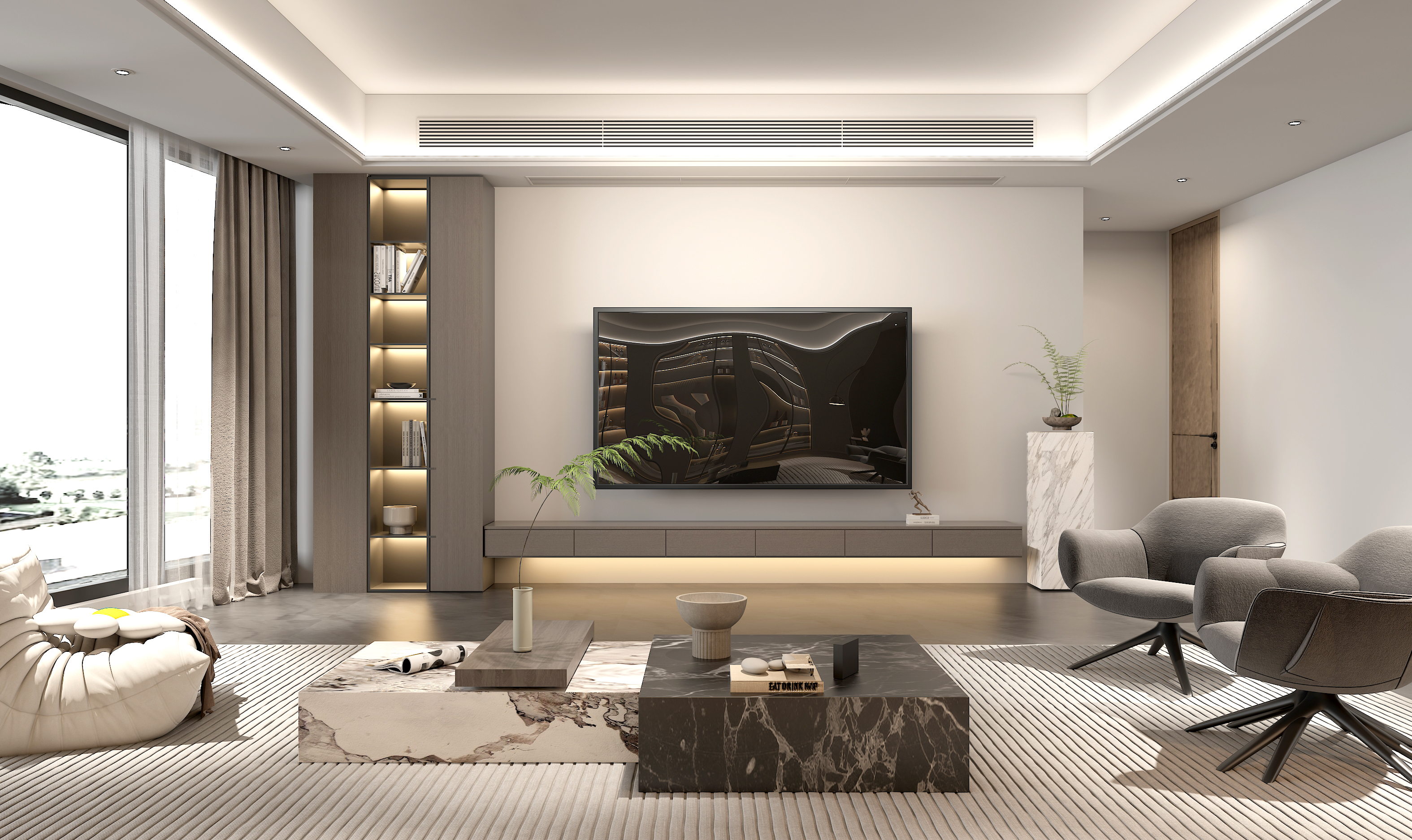 横琴华发首府设计案例丨中国珠海丨鹤卿-4