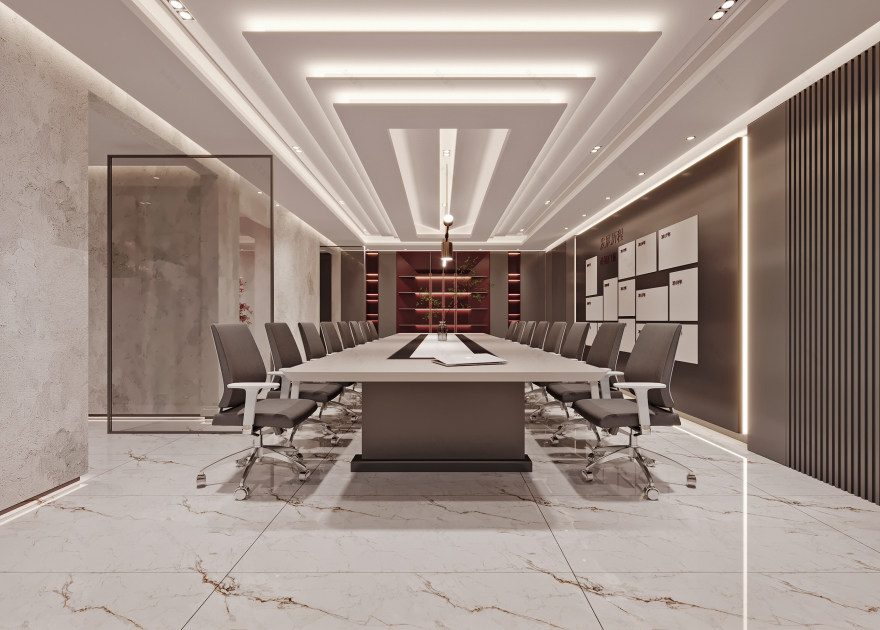 红白灰争艳,YUGN甬冠整装门窗展厅丨中国宁波丨E&C久城空间设计-31