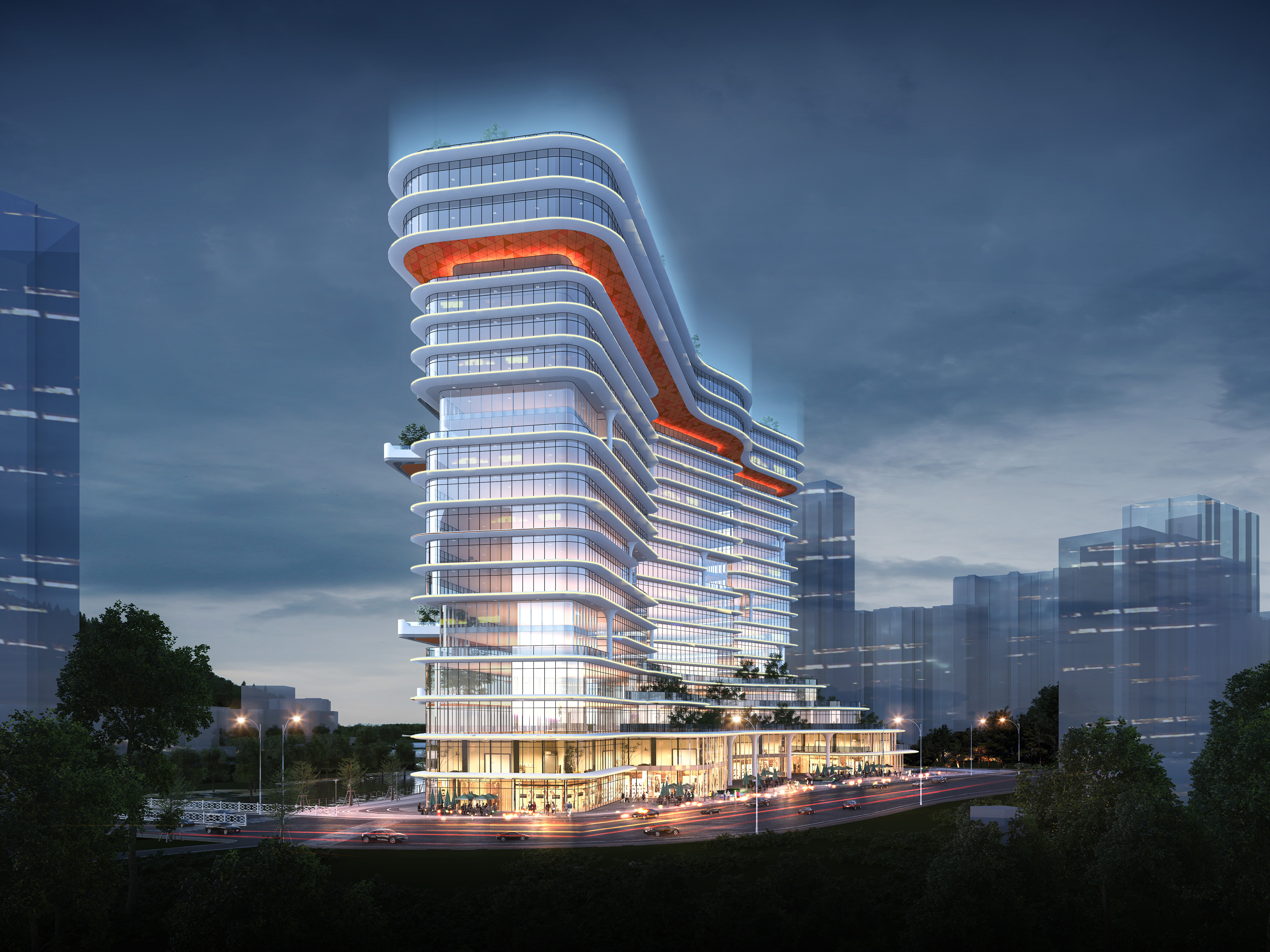 现代产业园丨中国商洛丨山鼎设计-17