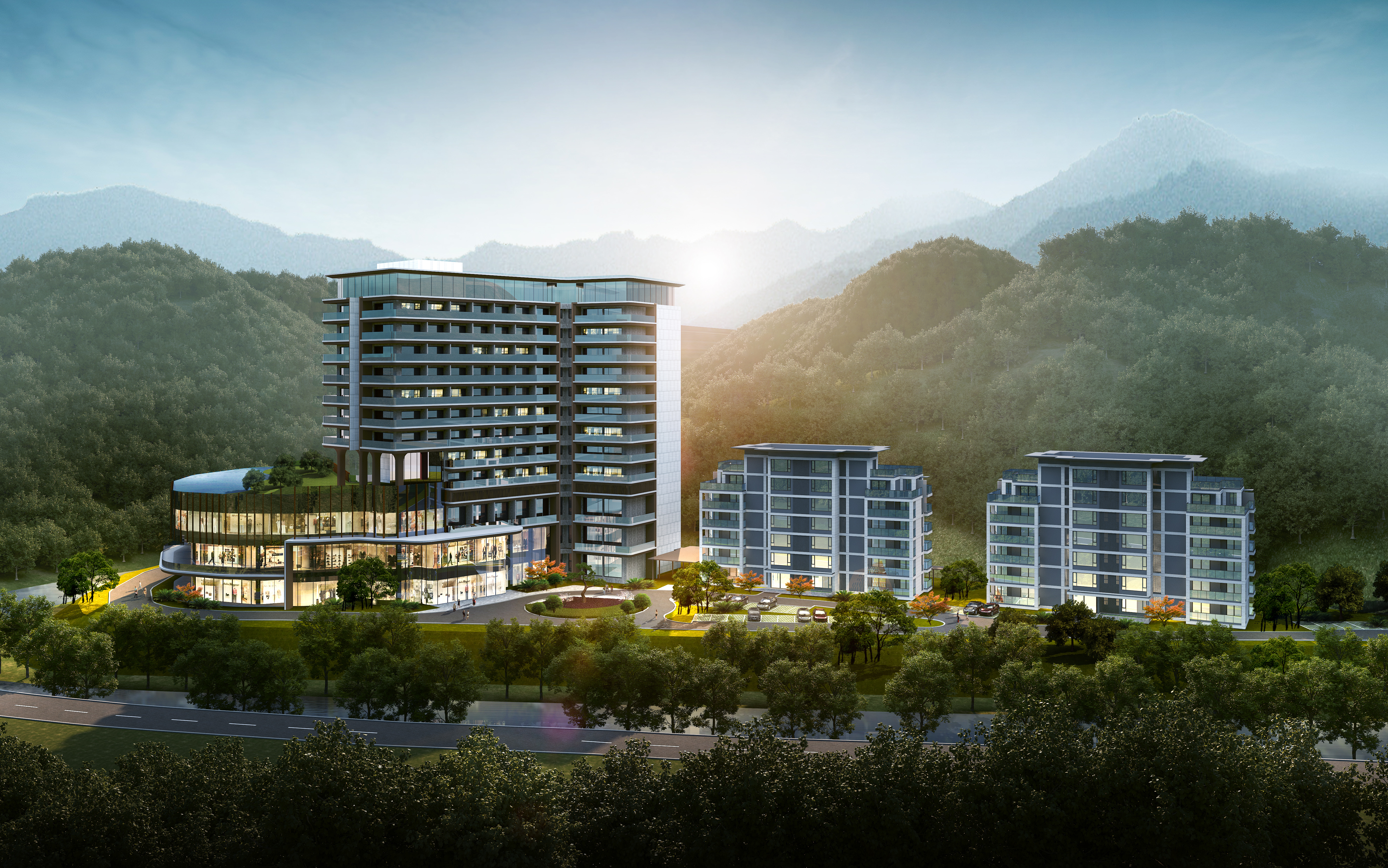 柞水龙湾康养项目丨中国商洛丨建筑工匠-14