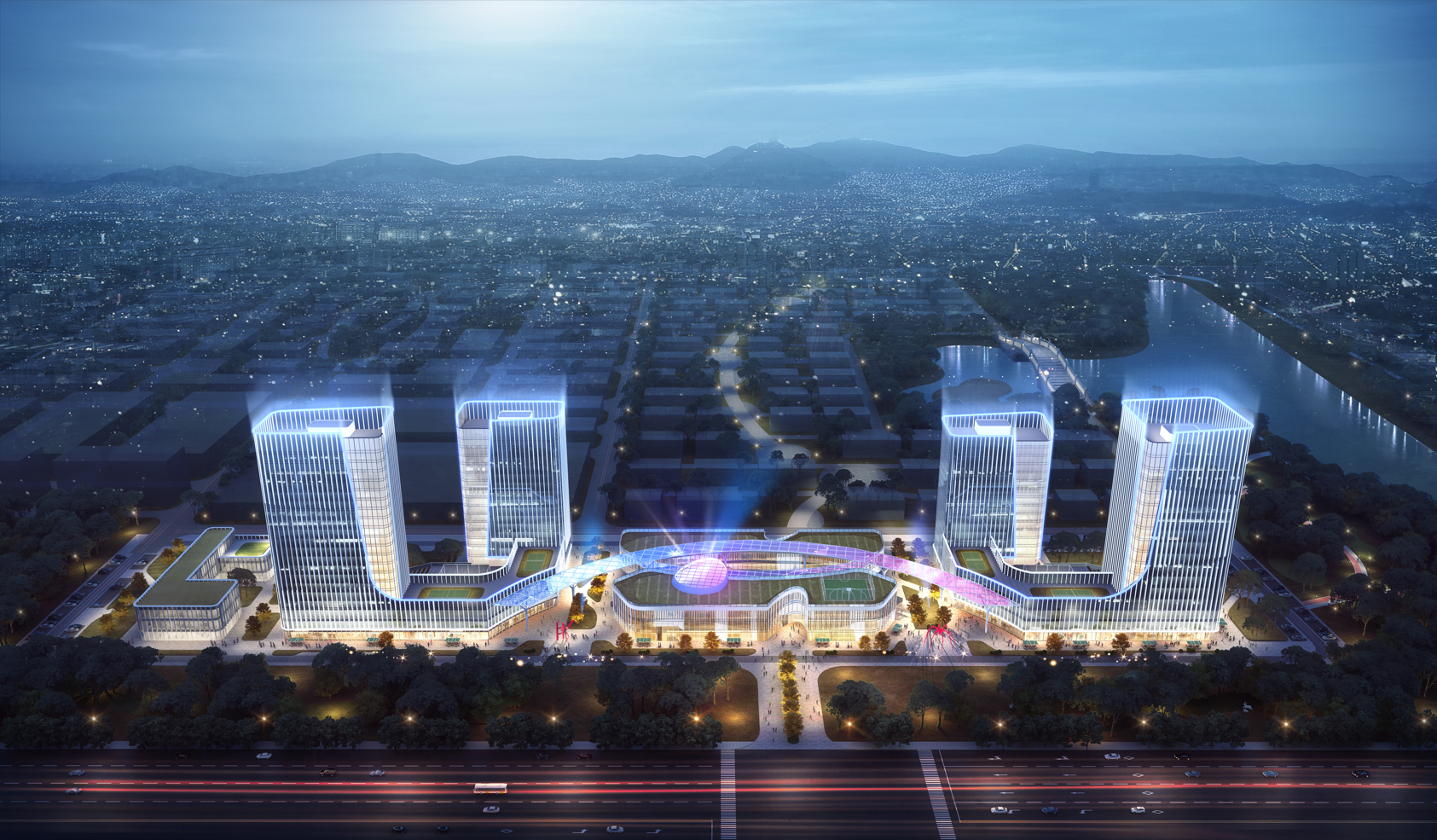 六安公共安全产业园丨中国合肥丨上海天华-4