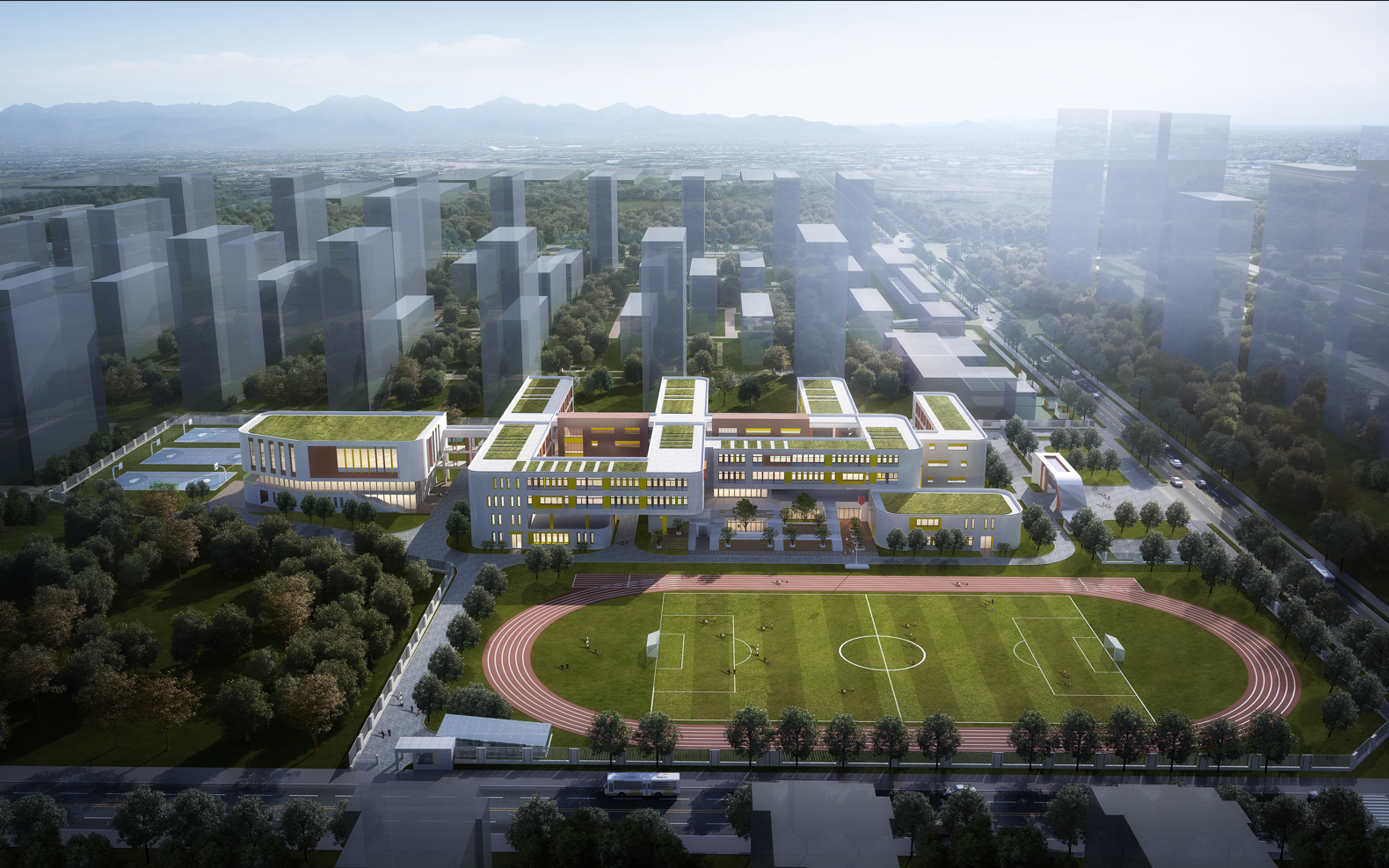 华宇六安小学丨中国六安丨上海天华-2