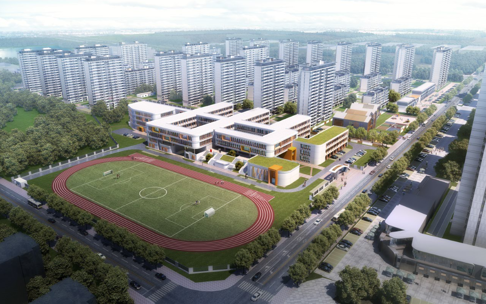 华宇六安小学丨中国六安丨上海天华-3