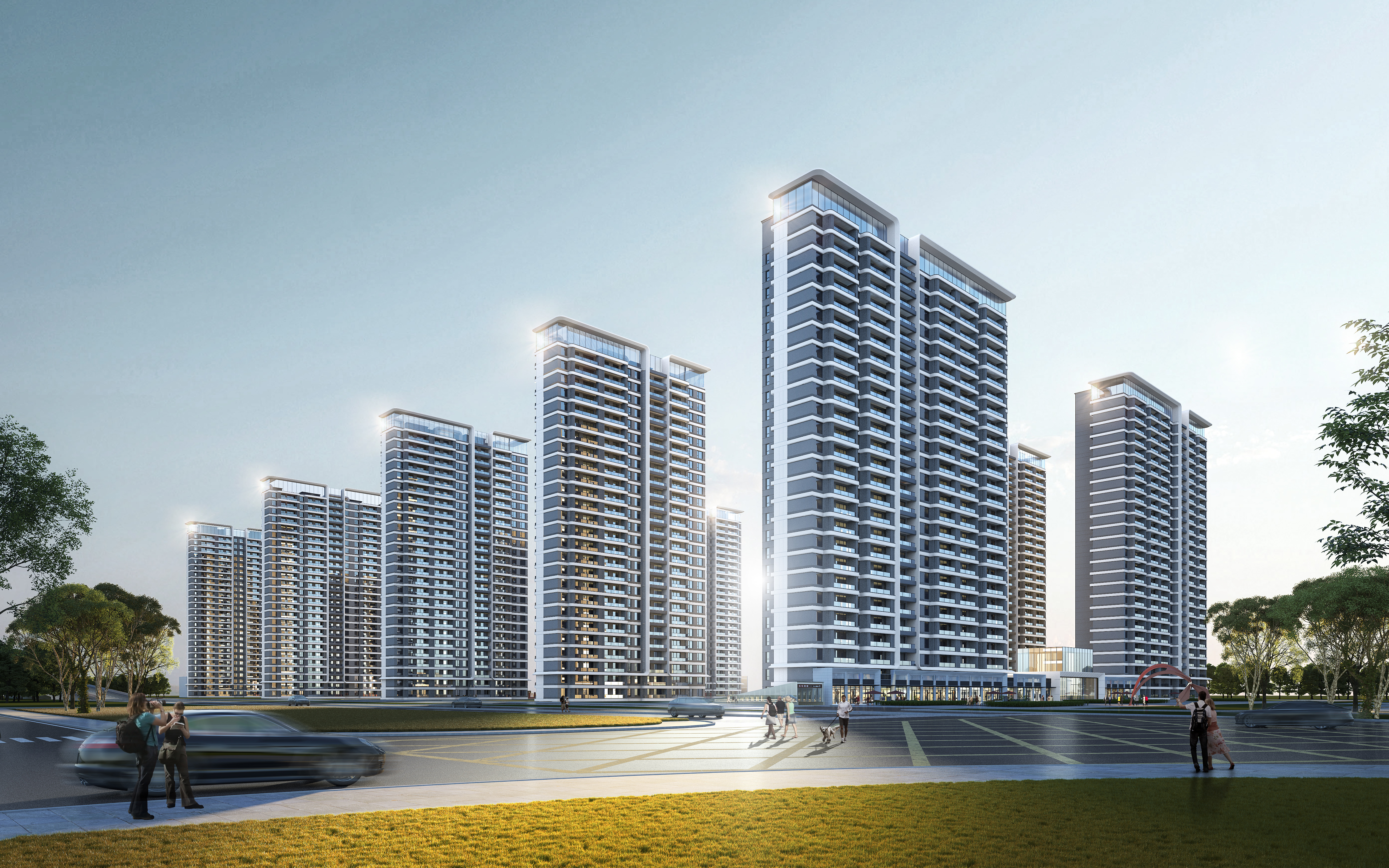 宝鸡高新五路项目丨中国宝鸡丨建筑工匠-9