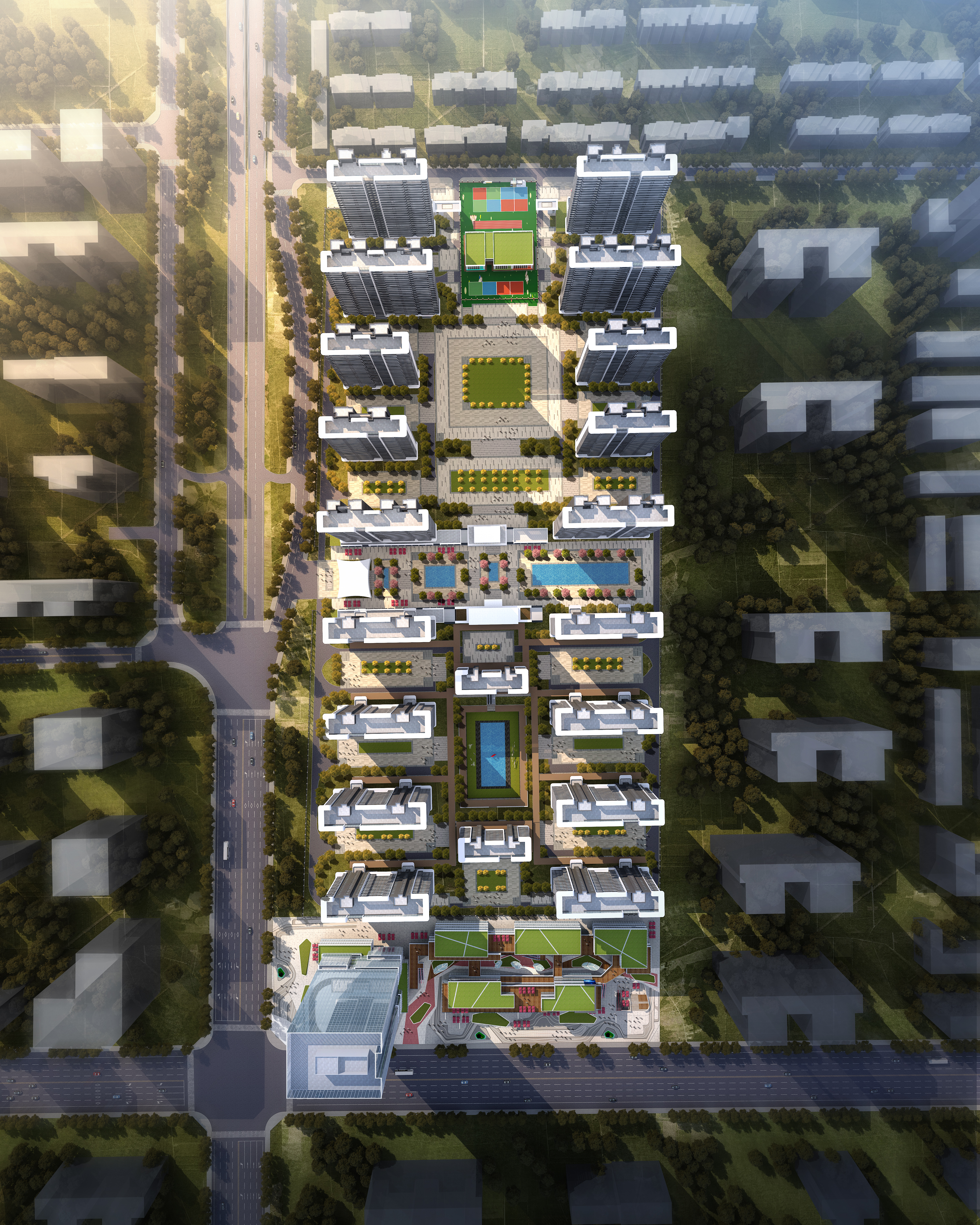 宝鸡高新五路项目丨中国宝鸡丨建筑工匠-19