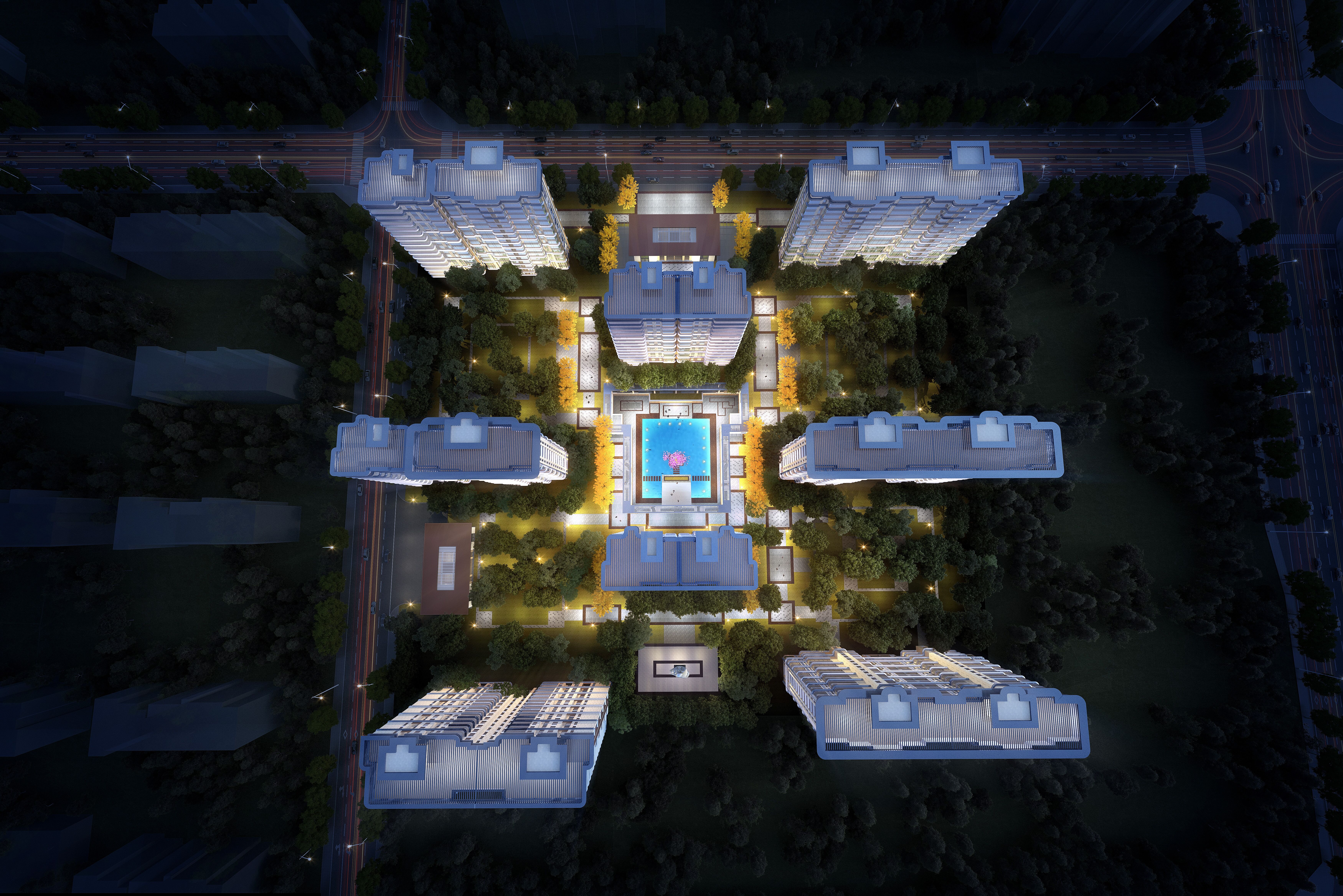 湖光山色三期丨中国西安丨建筑工匠-4