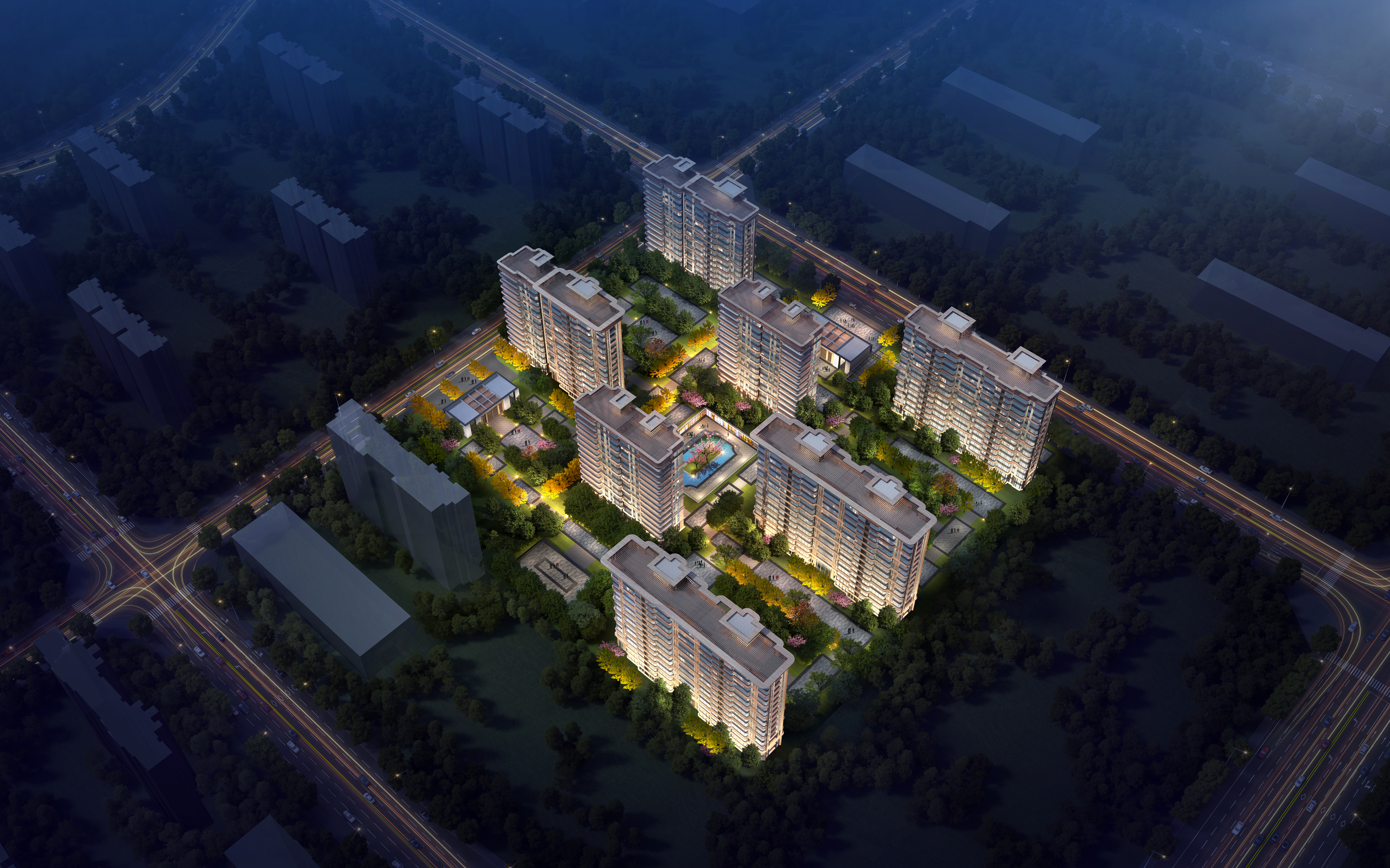 湖光山色三期丨中国西安丨建筑工匠-8