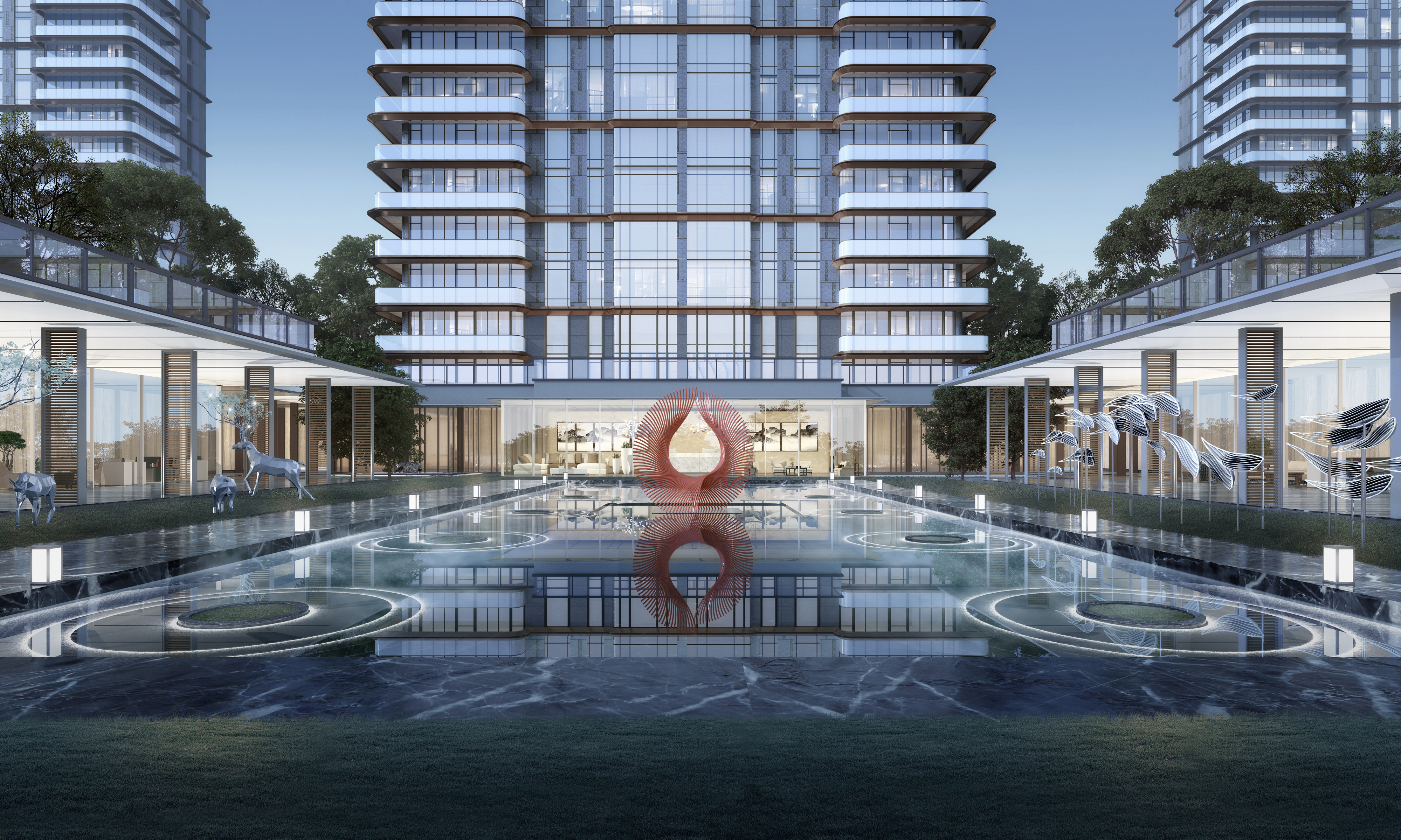 湖光山色三期丨中国西安丨建筑工匠-9