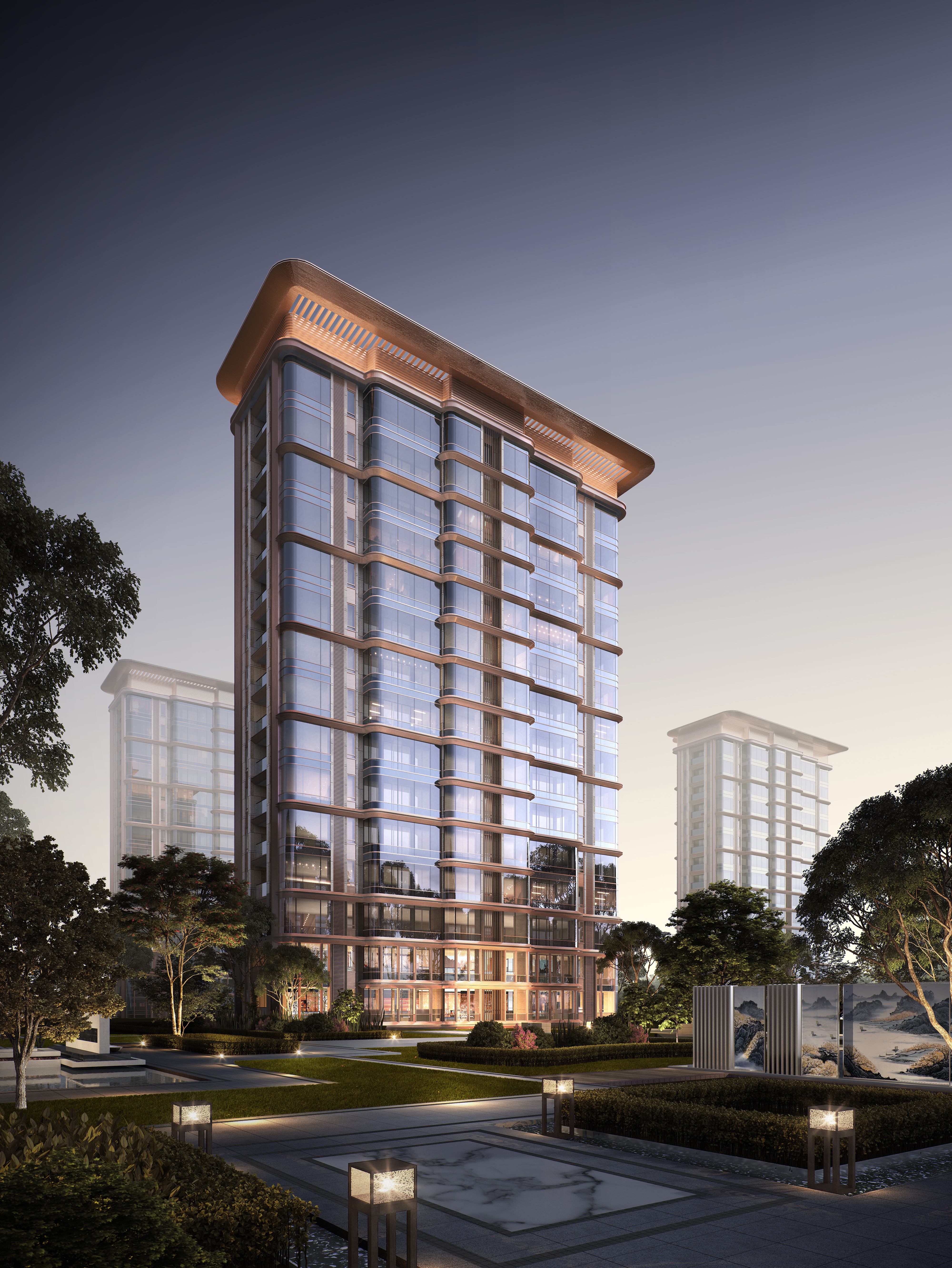 湖光山色三期丨中国西安丨建筑工匠-11