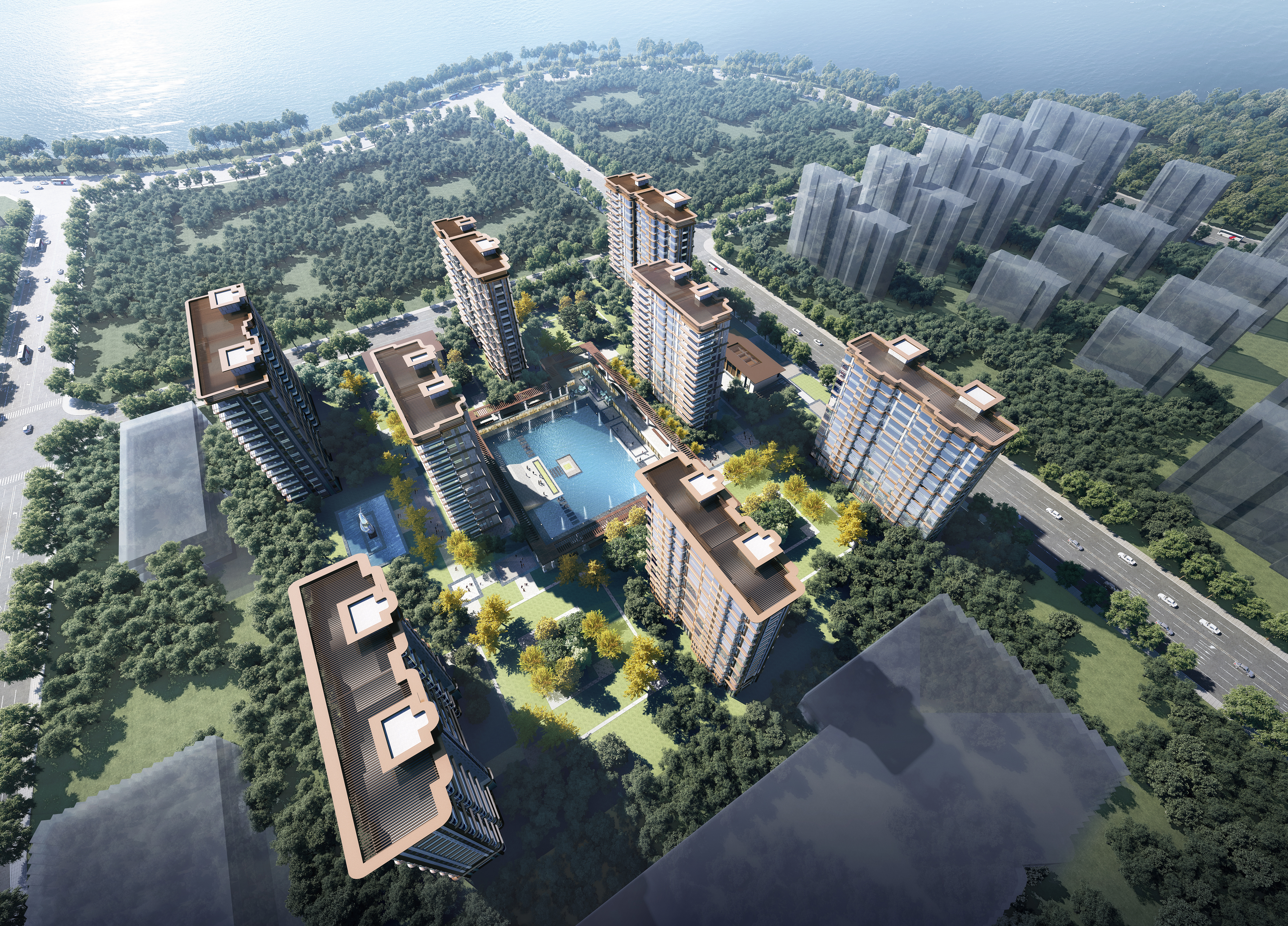 湖光山色三期丨中国西安丨建筑工匠-12