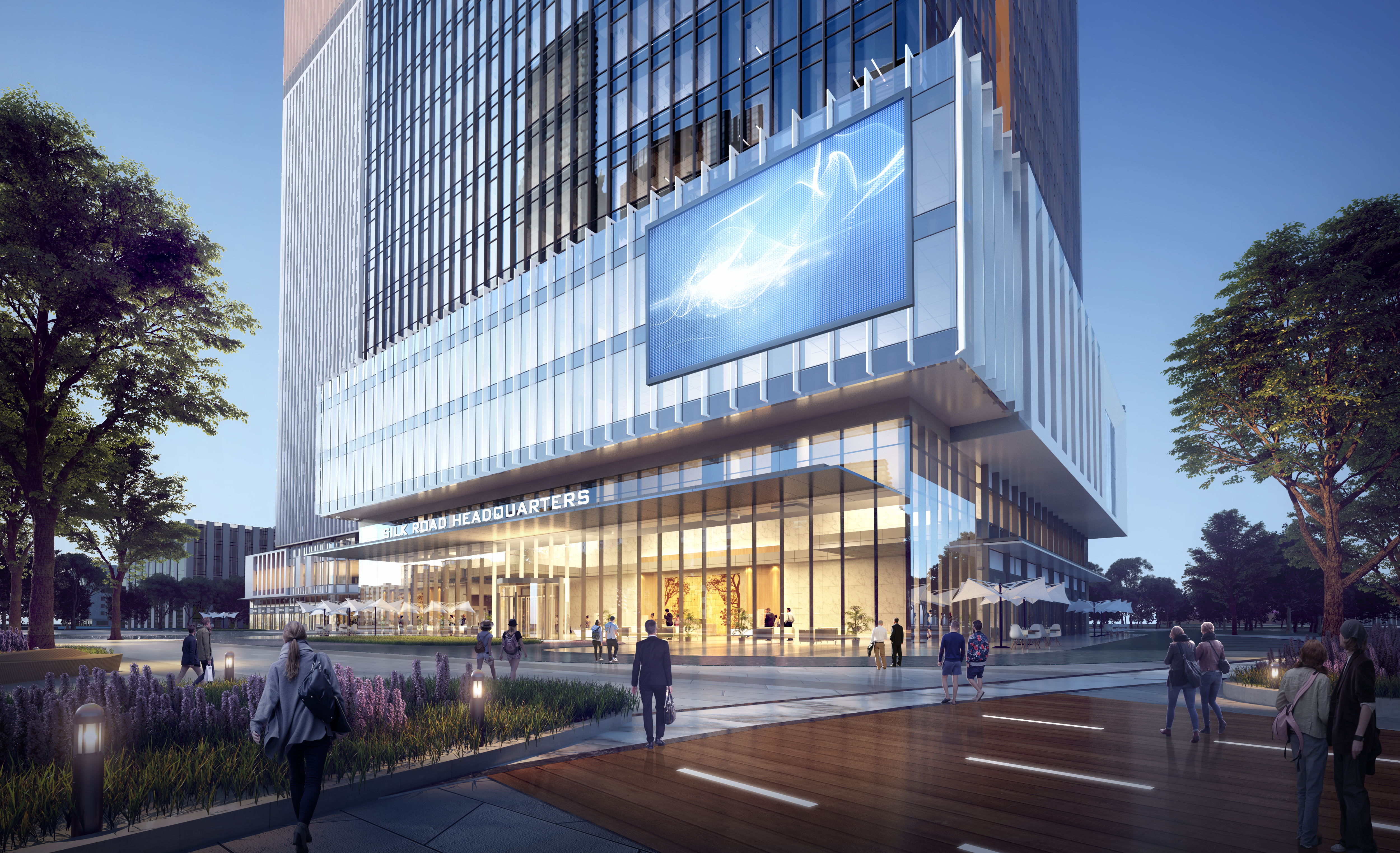 中铁总部办公丨中国西安丨尹建筑总师-14