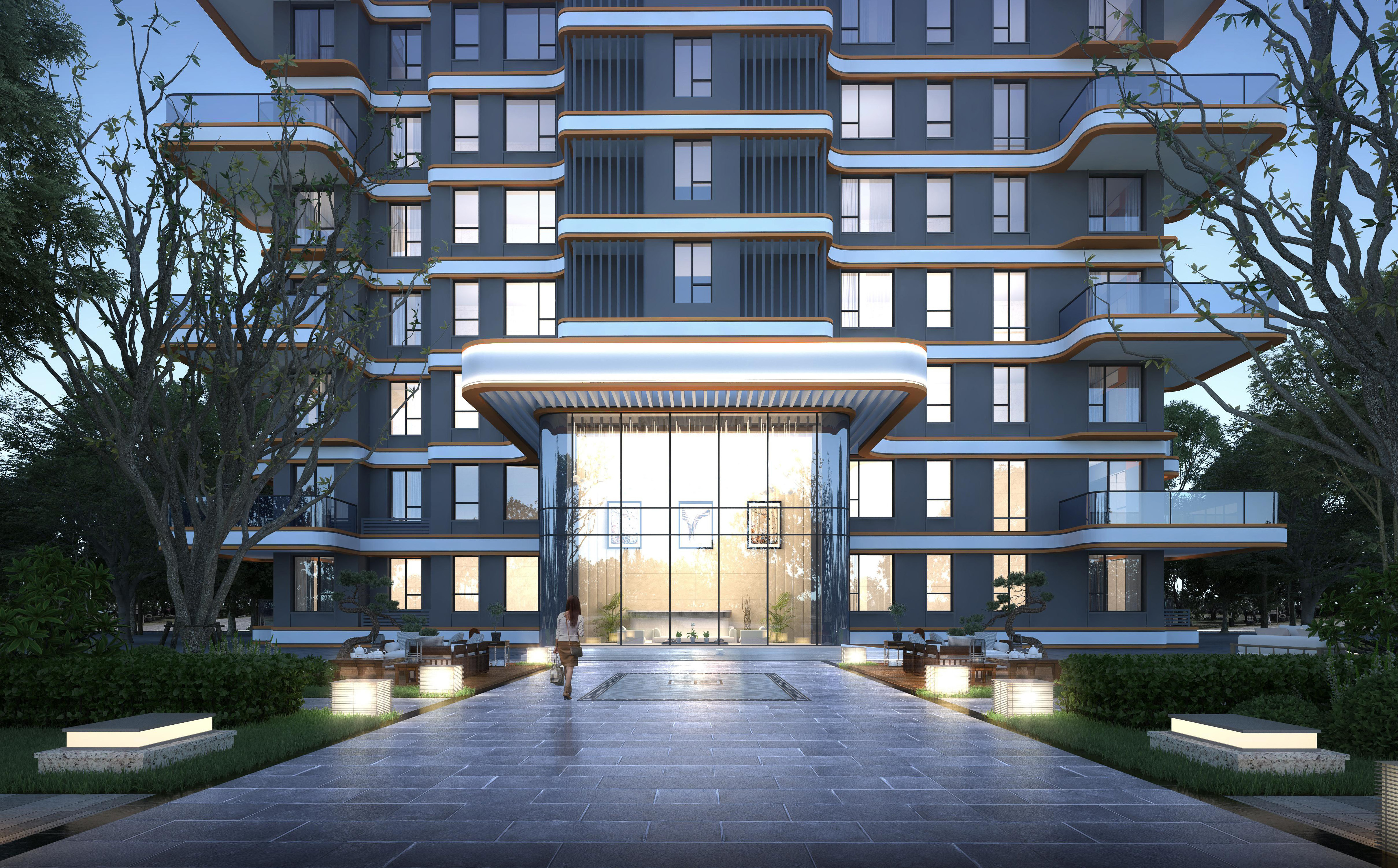 鄠邑第四代住宅丨中国西安丨尹建筑总师-5