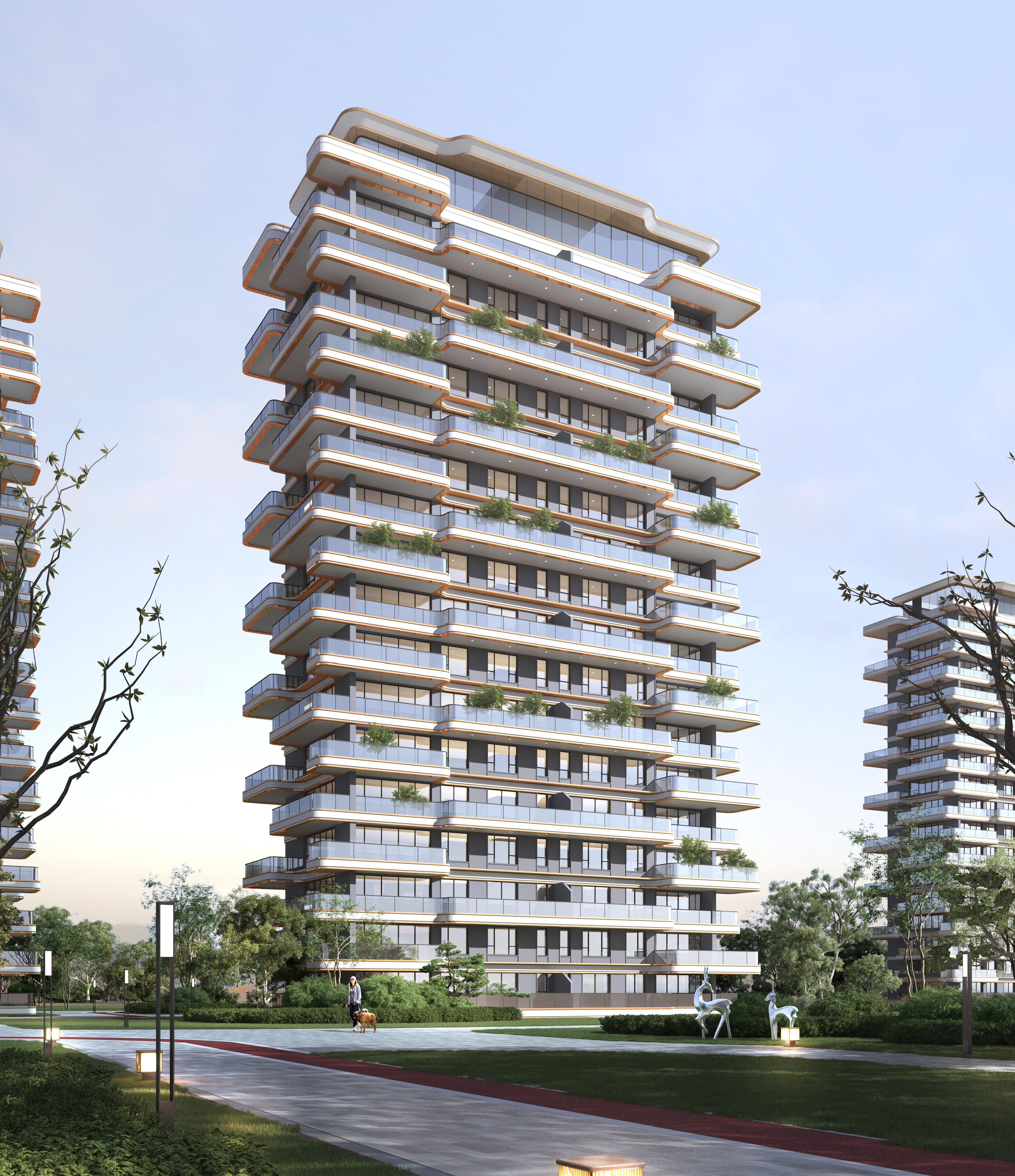 鄠邑第四代住宅丨中国西安丨尹建筑总师-4