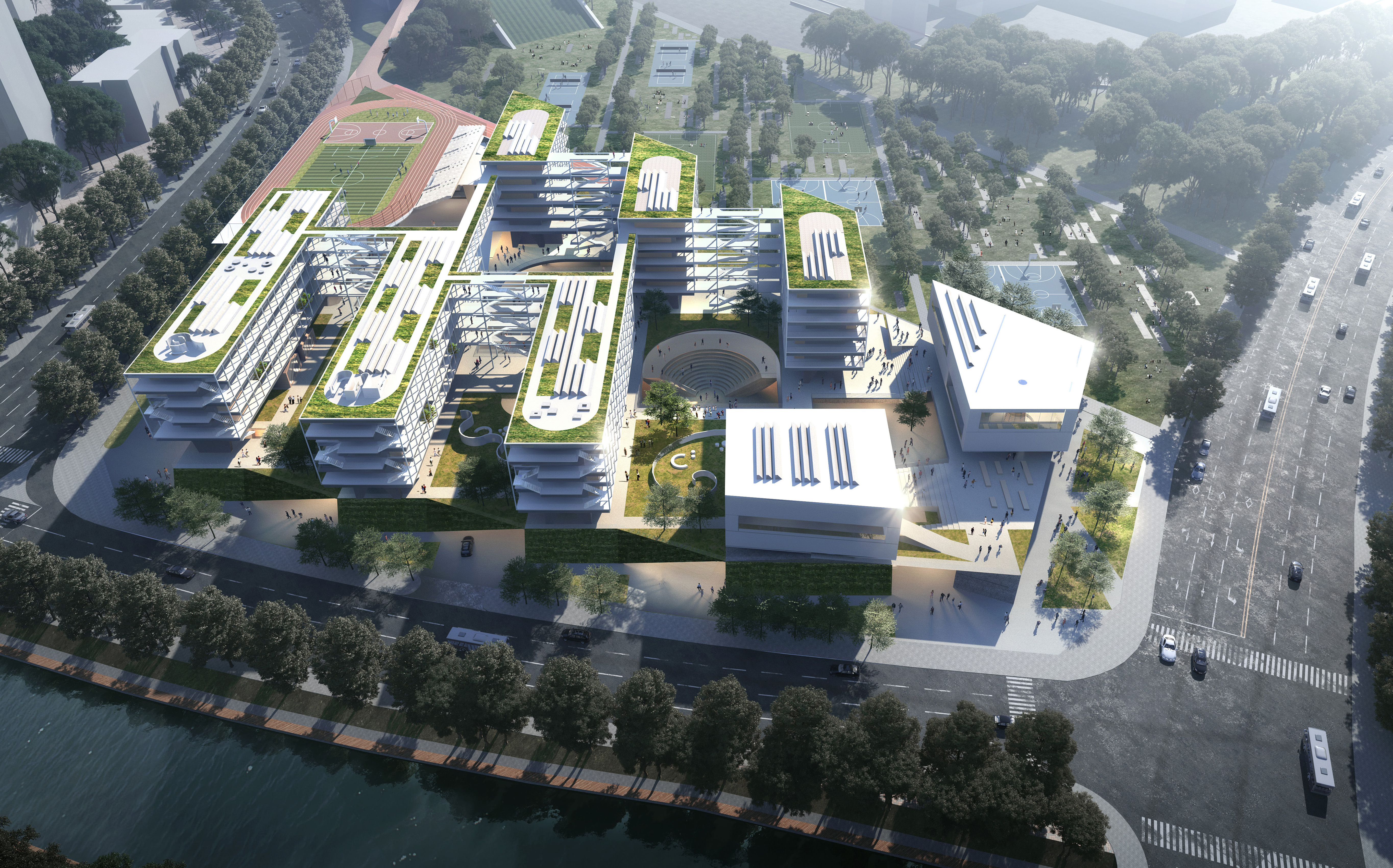 海岸学校项目丨中国深圳丨尹建筑总师-6