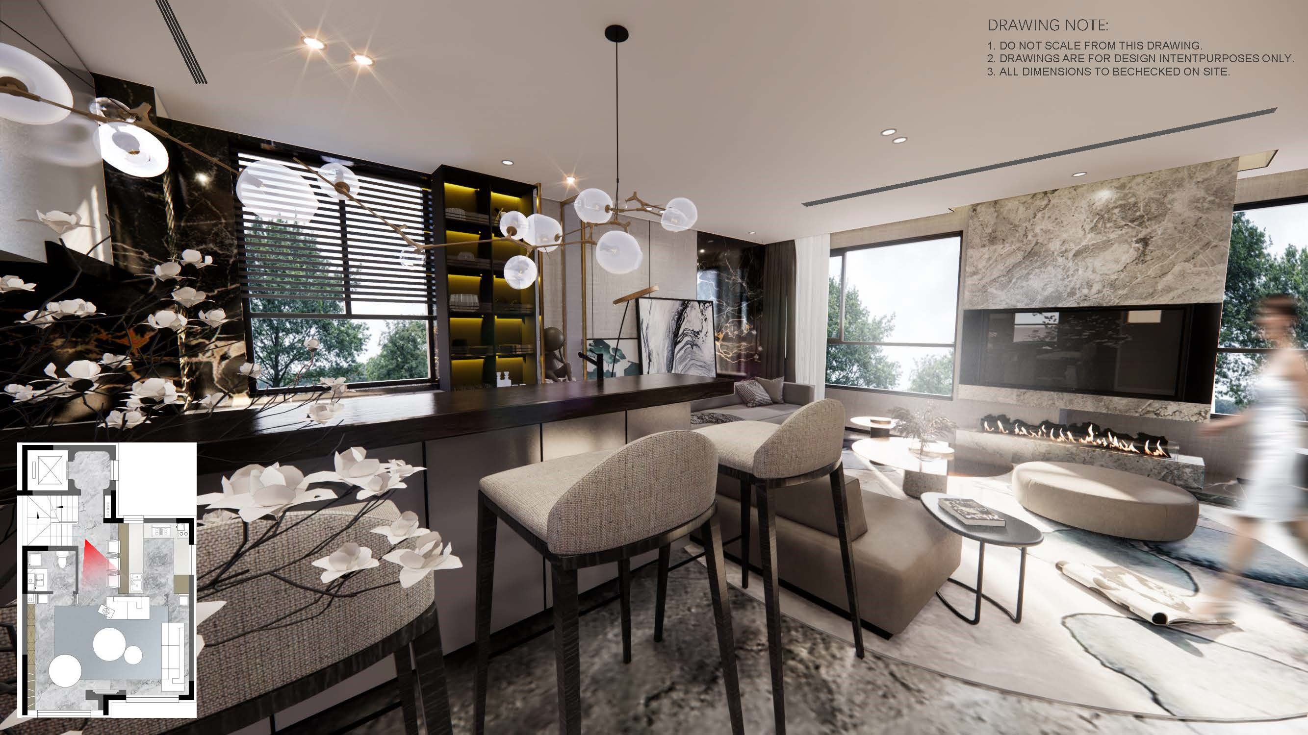 北京住总如院藏景叠墅上叠F反户型项目     丨中国北京丨北京翰时建筑设计有限公司-2