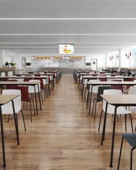福田康明斯 ISF厨房及餐厅 员工食堂丨中国北京丨天元世纪装饰设计有限公司