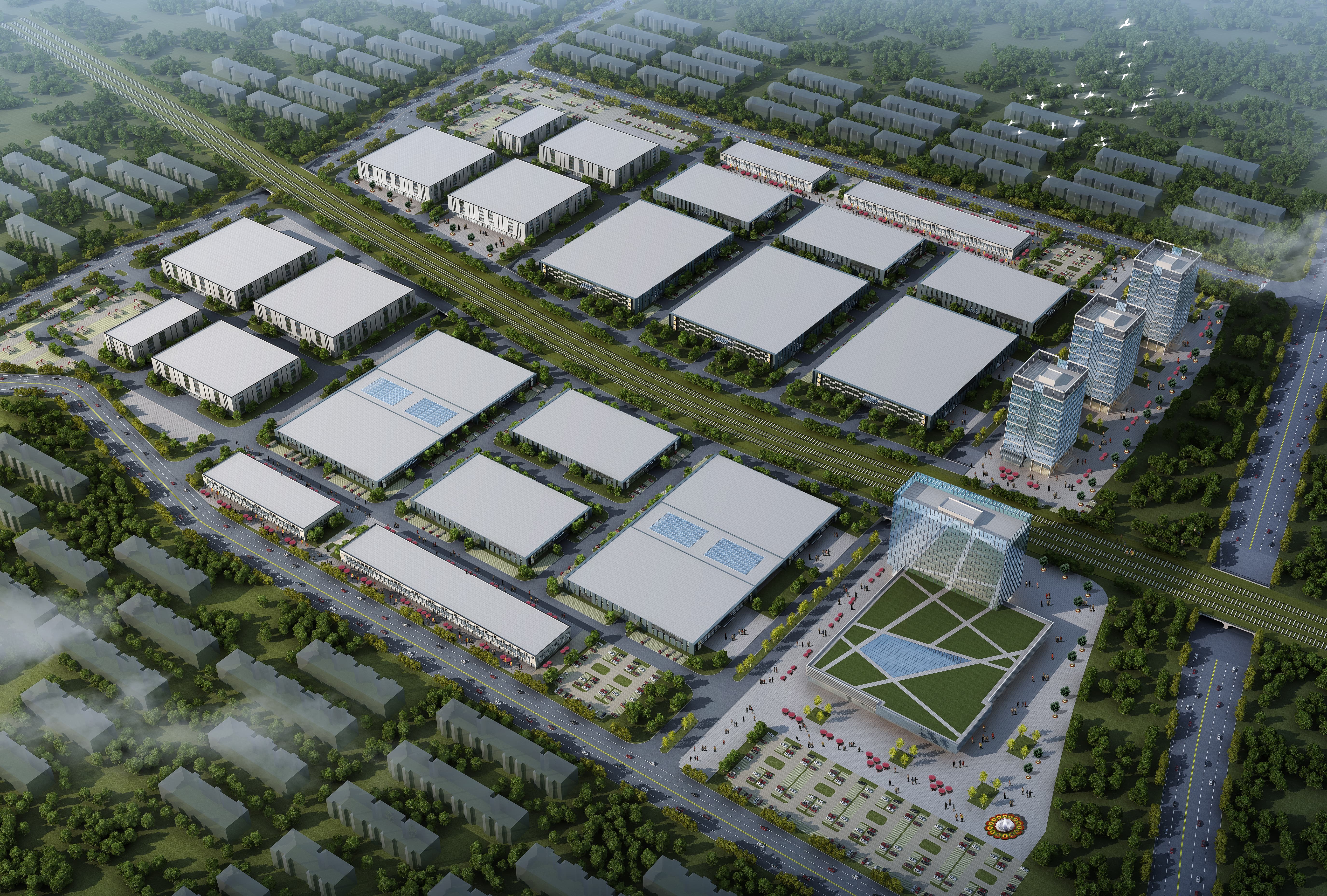 农产品交易中心丨中国巴音郭楞蒙古自治州丨本源设计-0