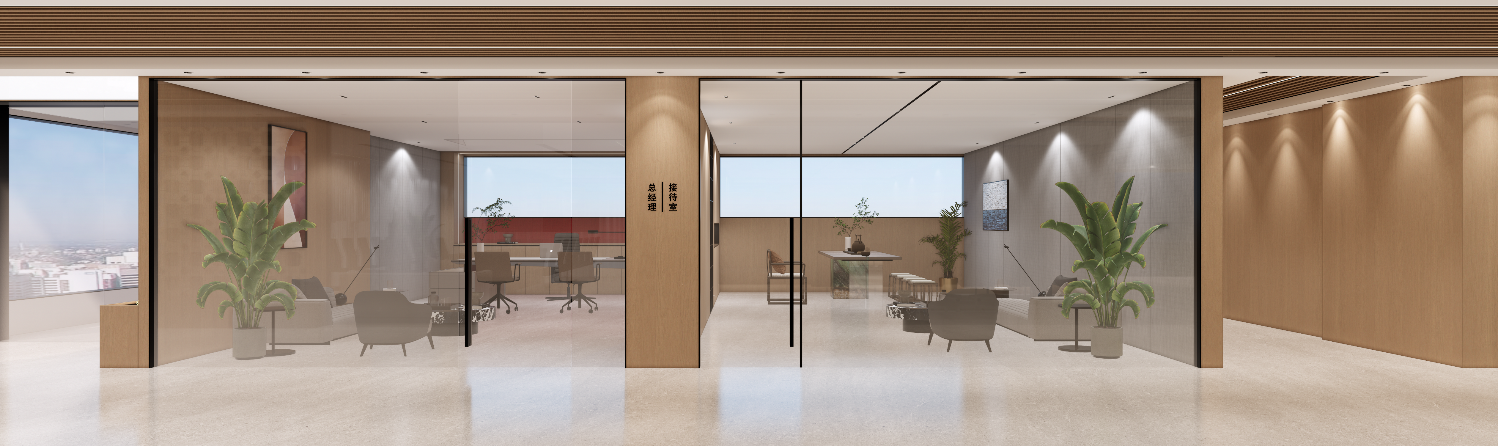 郑州中科集团500㎡现代化办公层丨中国郑州丨吕志恒-0