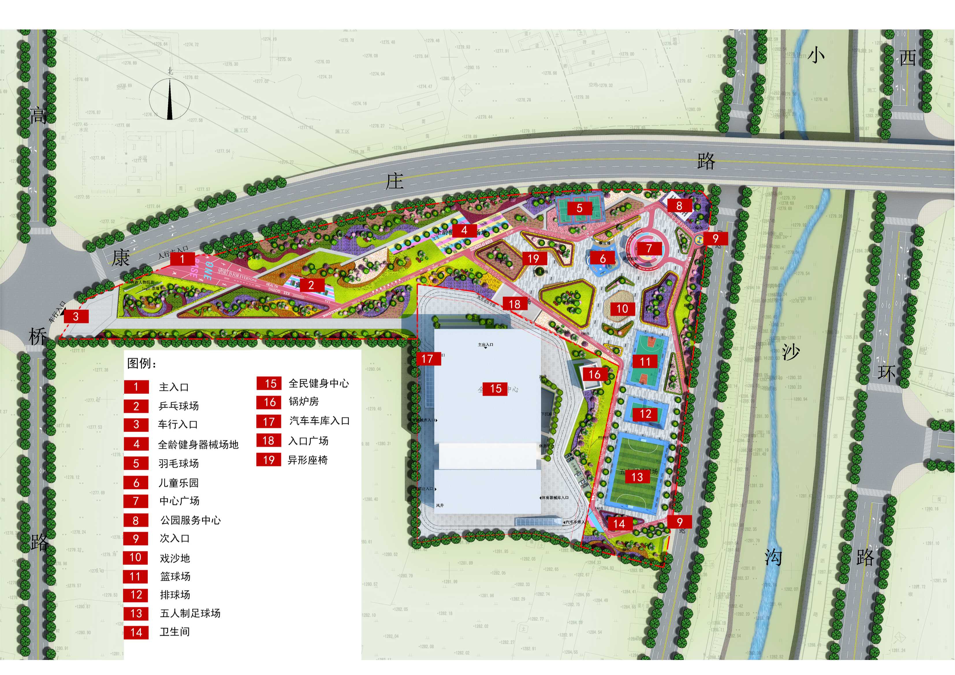 天水市甘谷体育公园建设项目丨中国北京丨凯龙设计院-29