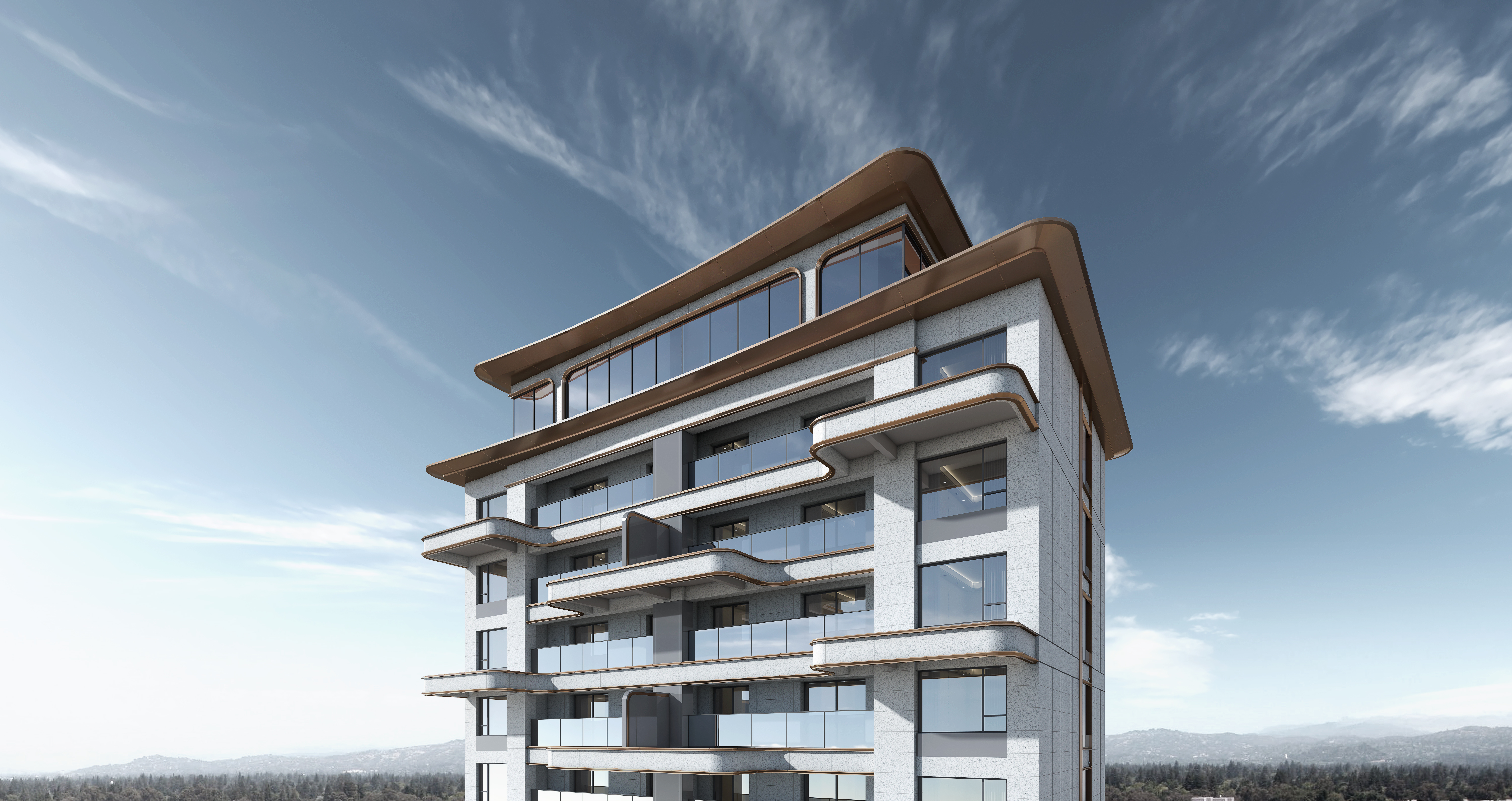 西安星河天汇四代住宅丨中国西安丨厦门上城建筑设计有限-5