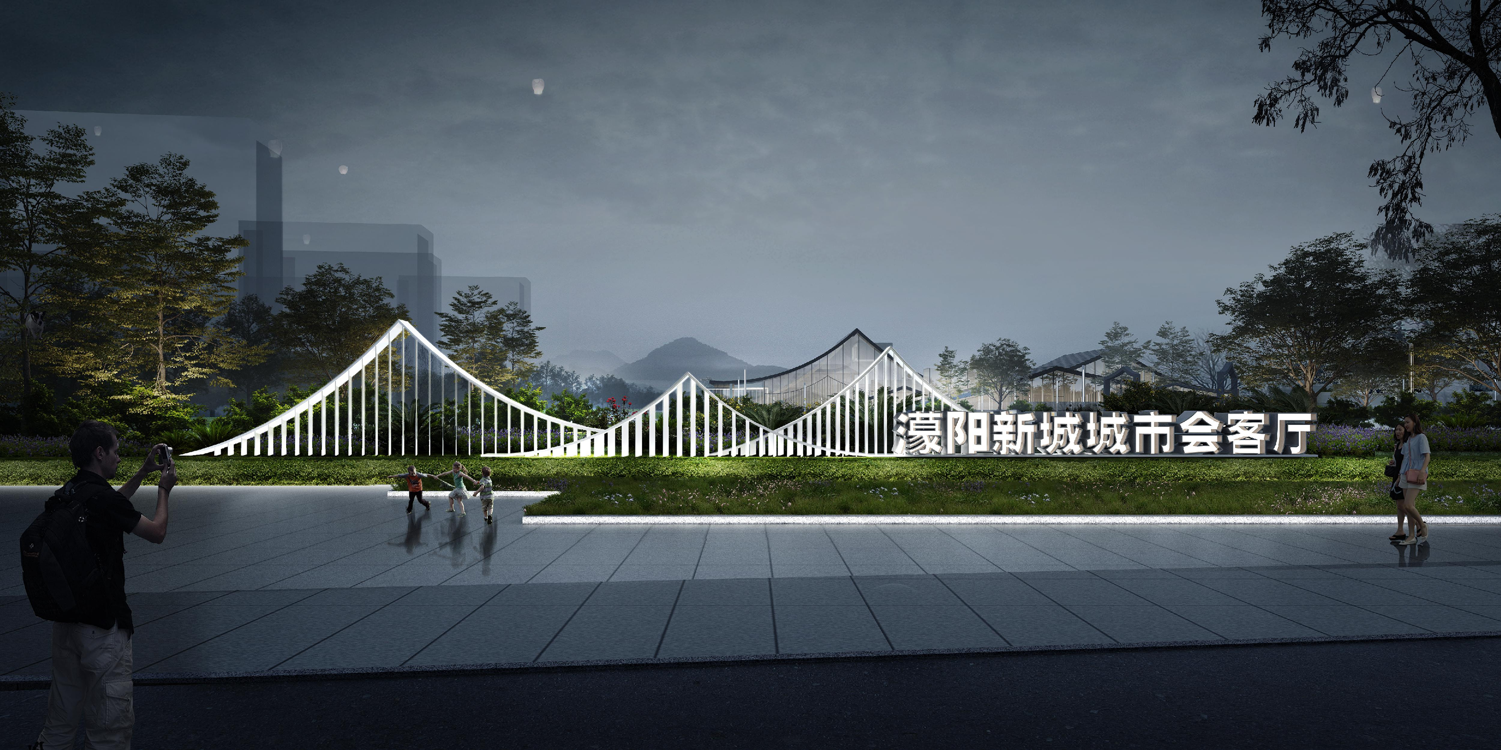 四川濛阳城市会客厅景观设计丨中国成都丨戴日伴-14