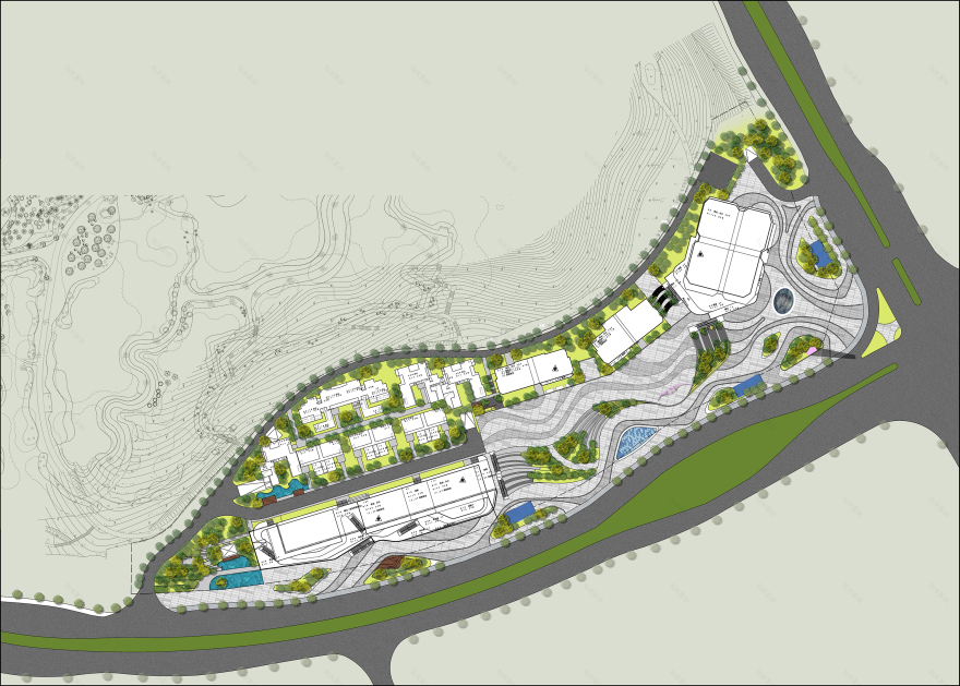 黄埔地铁总部商业综合体景观设计丨中国广州丨戴日伴-2