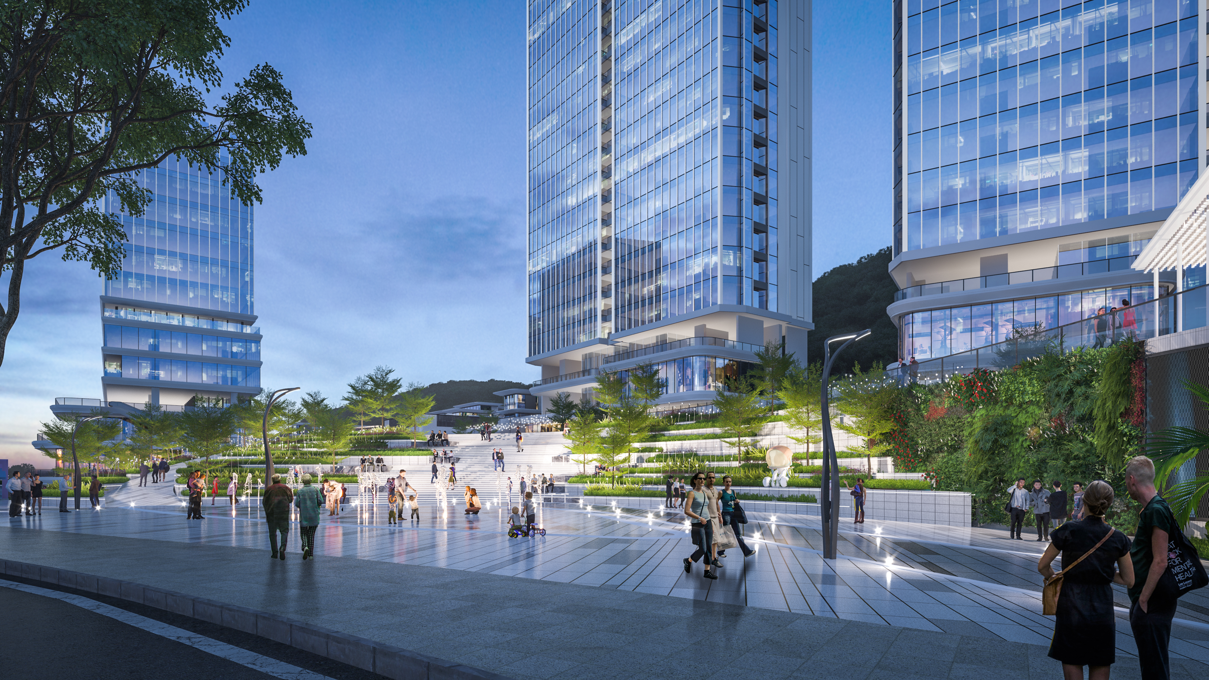 黄埔地铁总部商业综合体景观设计丨中国广州丨戴日伴-9