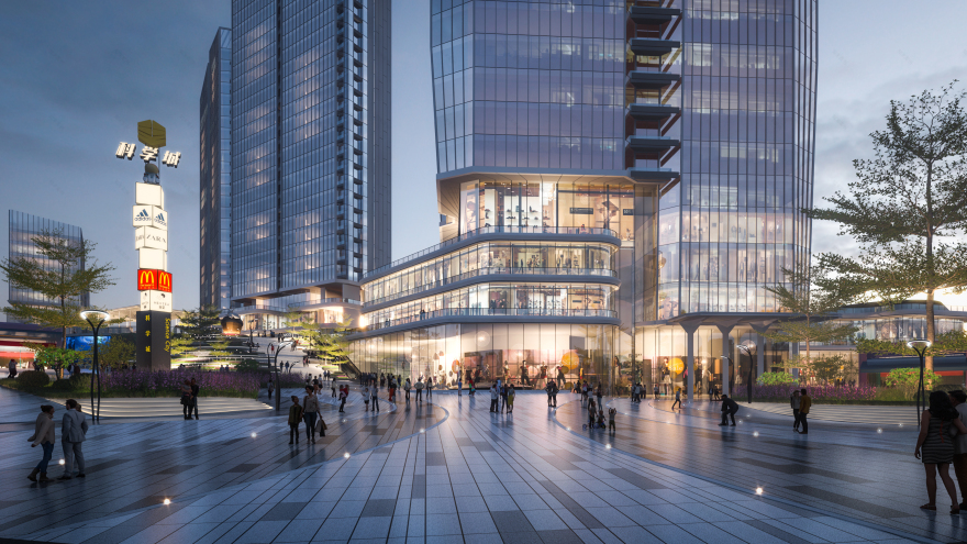 黄埔地铁总部商业综合体景观设计丨中国广州丨戴日伴-5