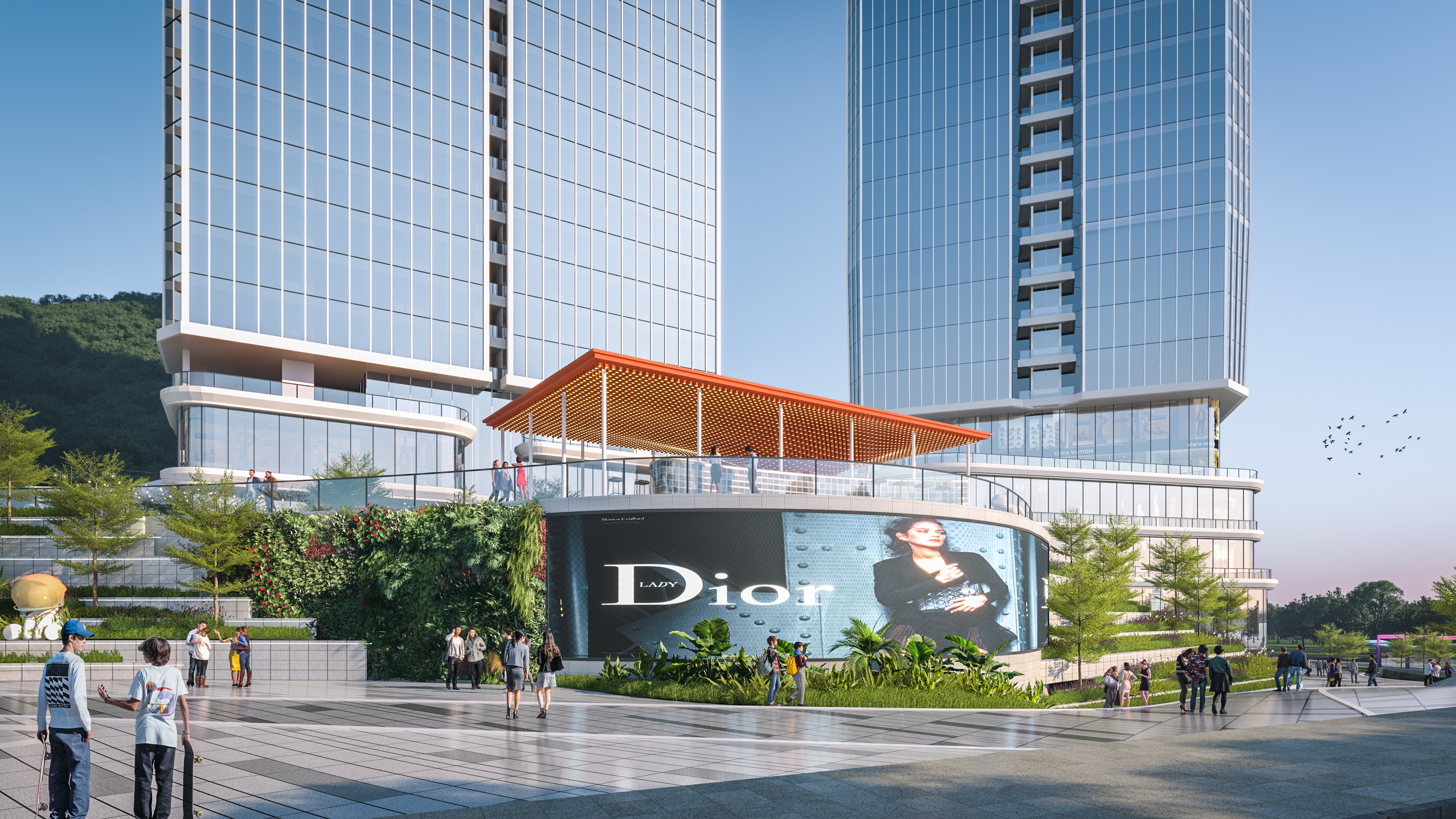 黄埔地铁总部商业综合体景观设计丨中国广州丨戴日伴-10