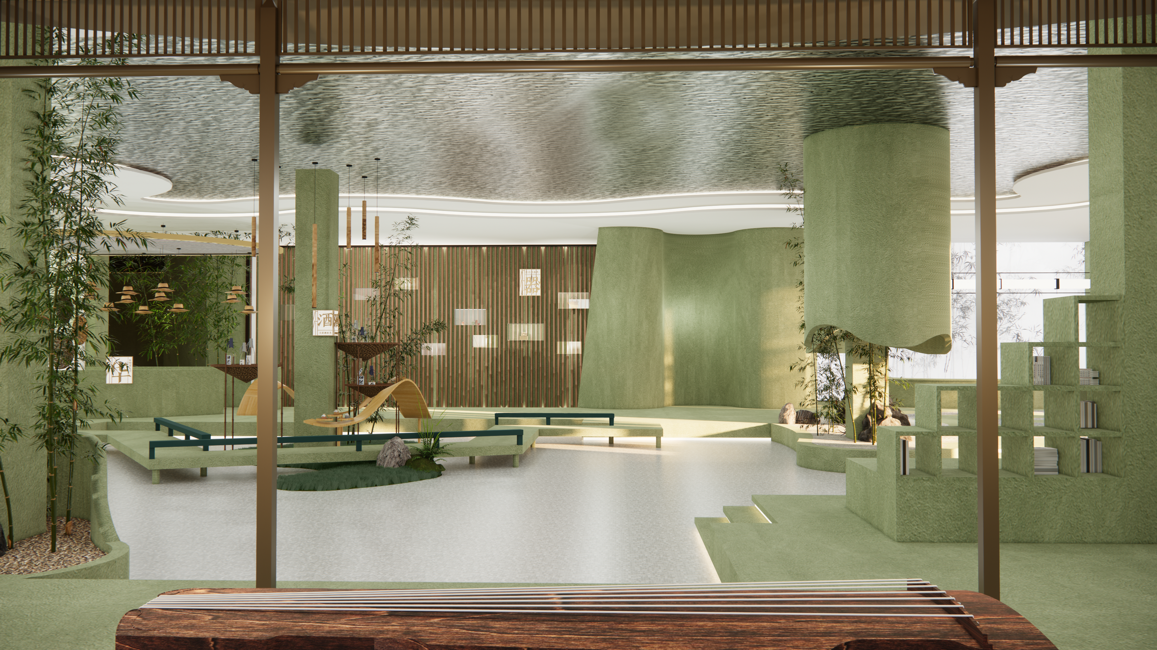 竹海—酒文化概念展厅空间丨中国无锡丨Quiana设计-11